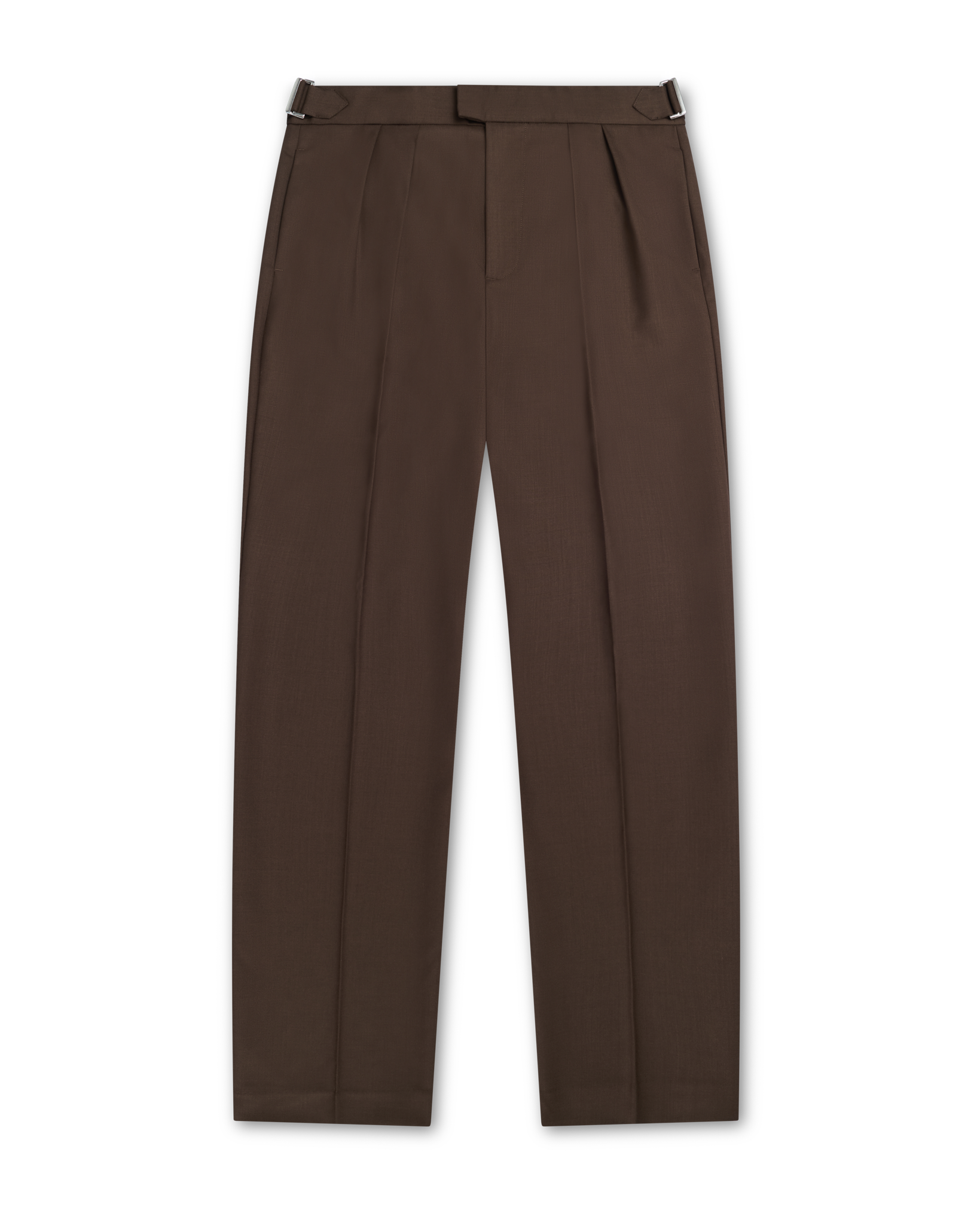 Double Pleated Serge Pants