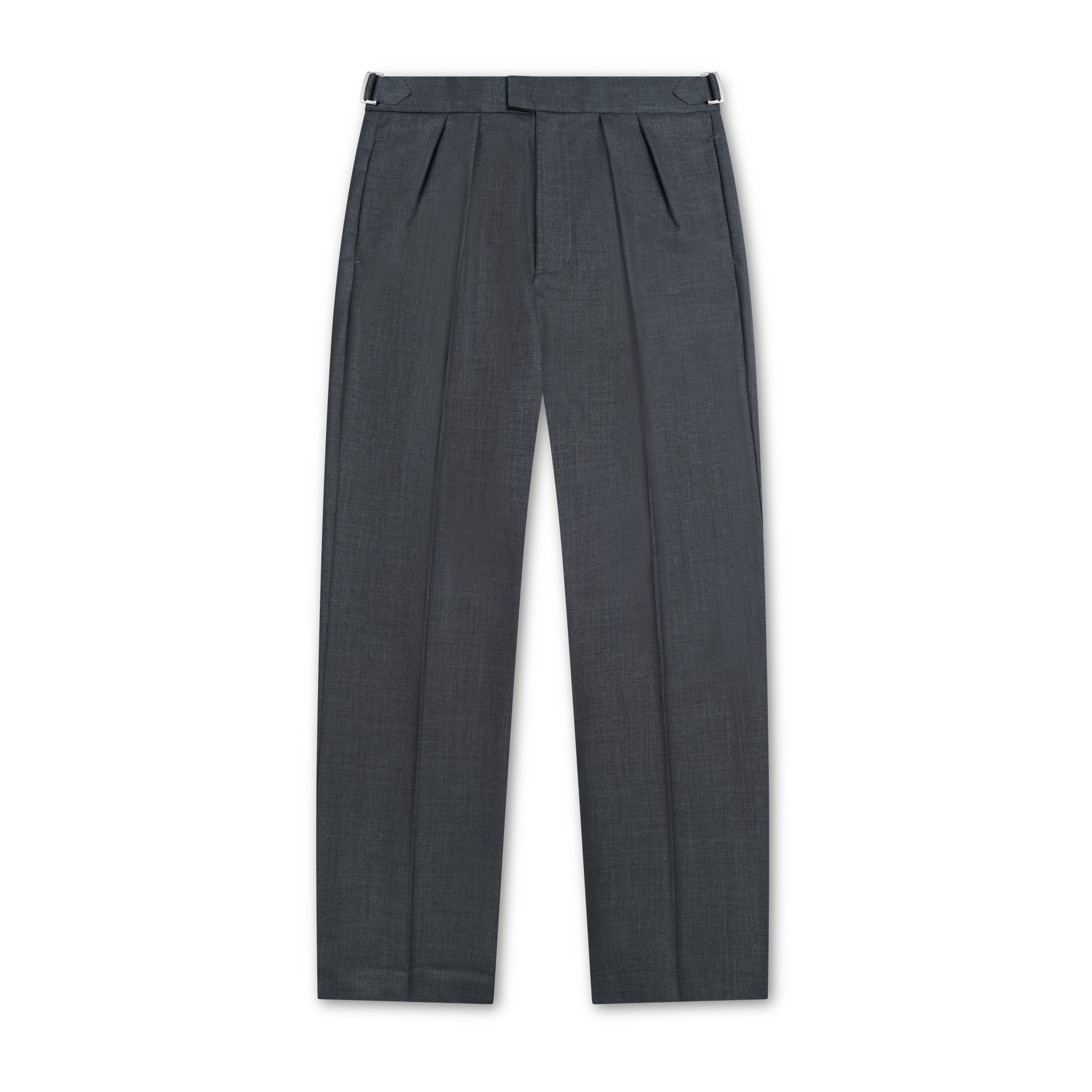 Double Pleated Serge Pants