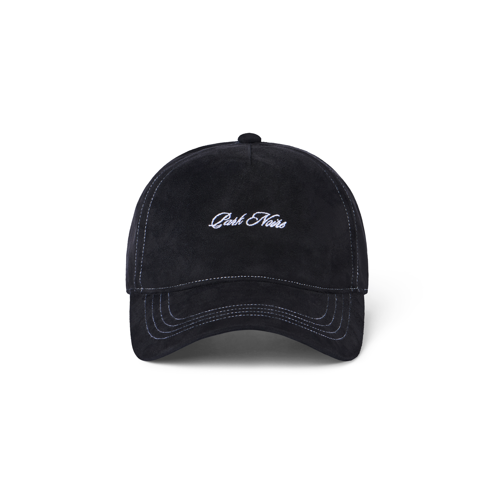Micro Logo Faux Suede Hat