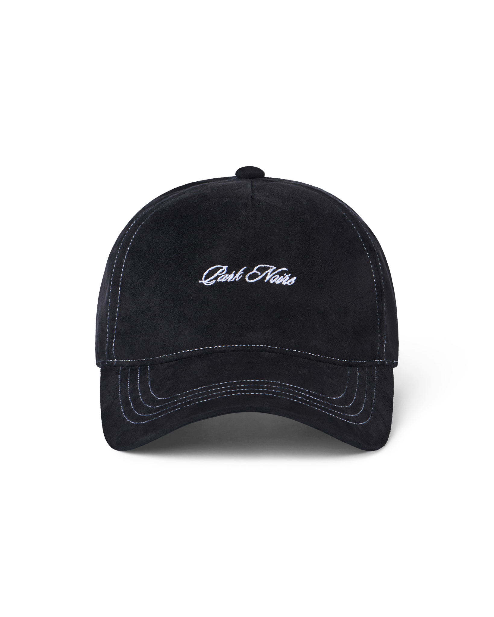 Micro Logo Faux Suede Hat