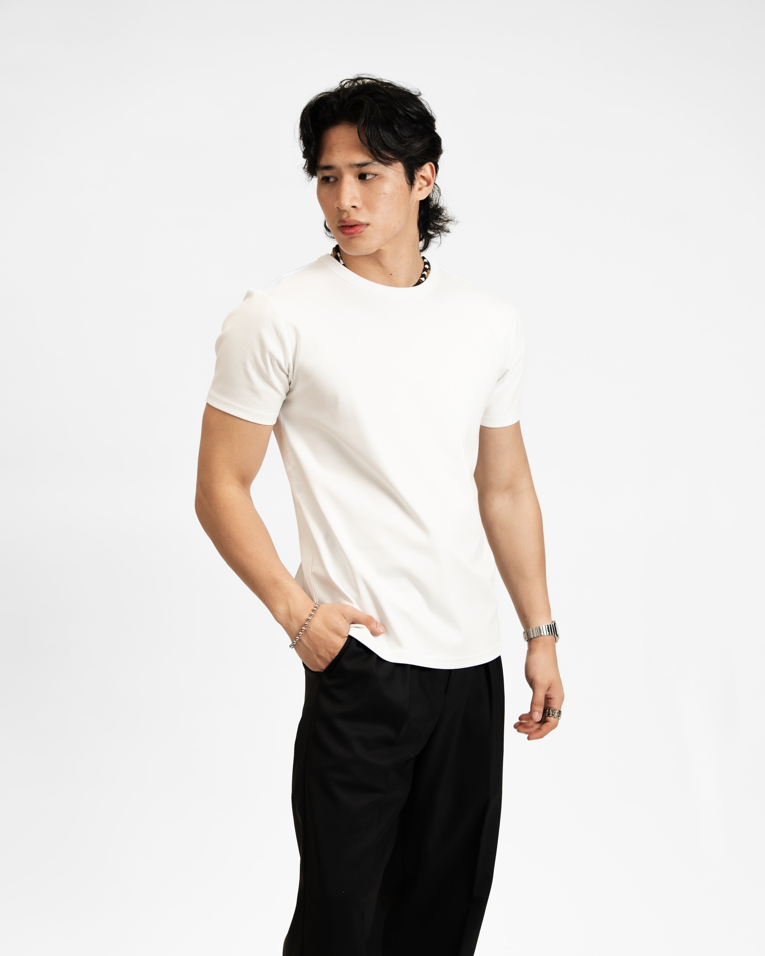 Pima Cotton Fitted Tee