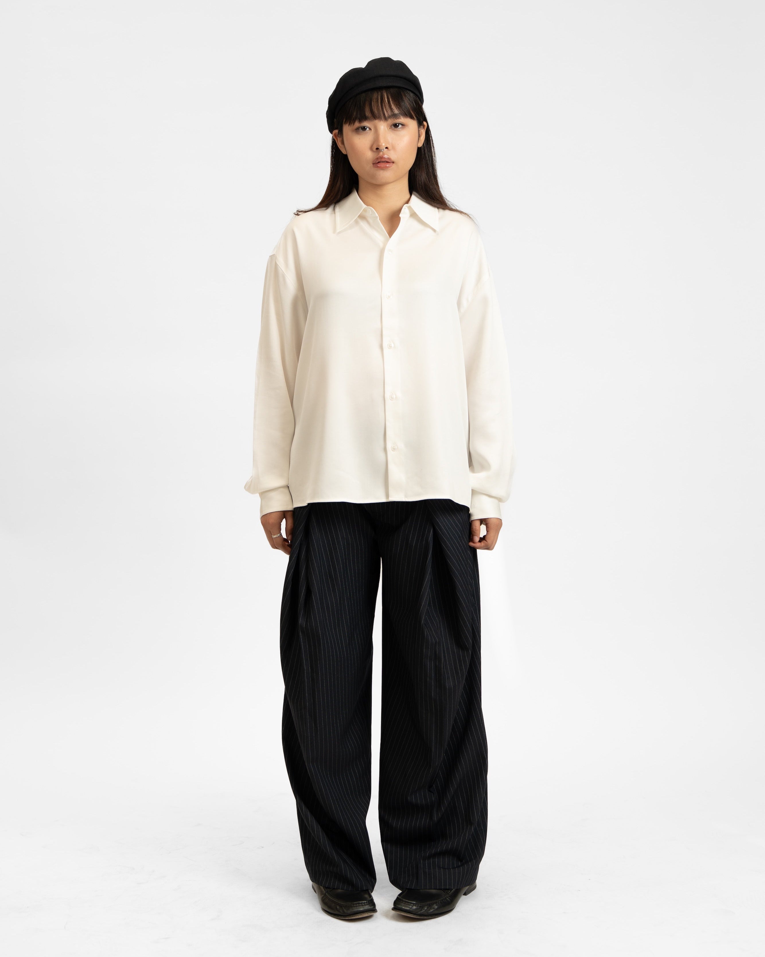 Relaxed Twill TENCEL™ Shirt