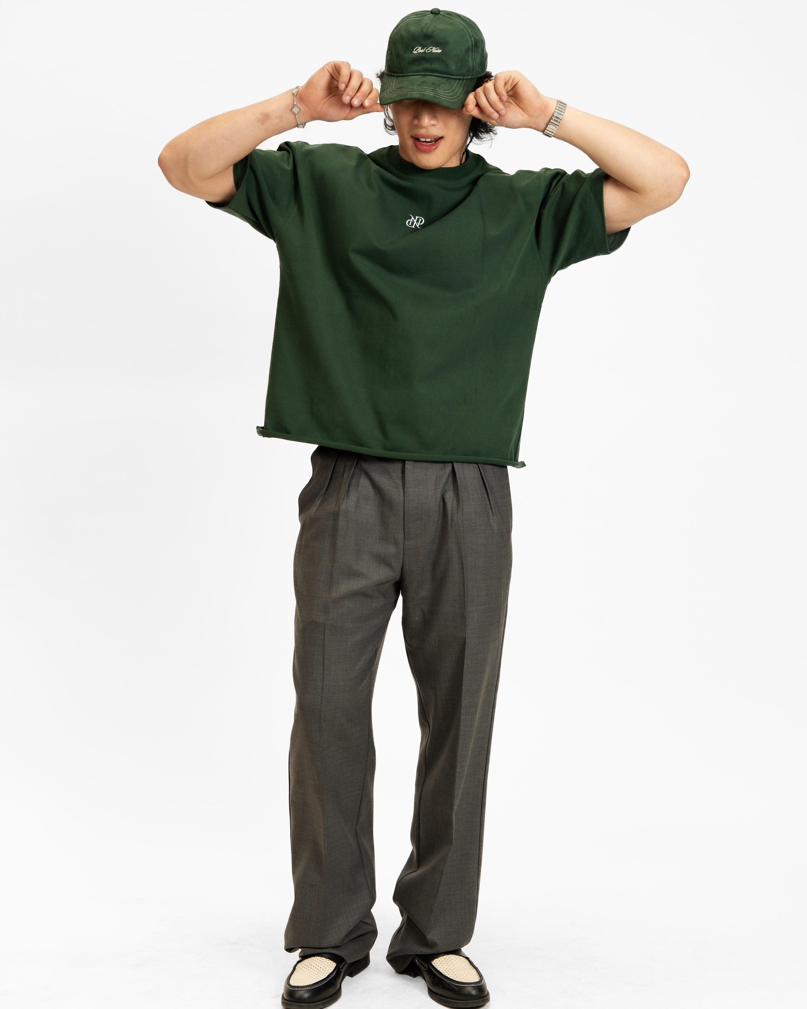 Emblem Cropped Tee