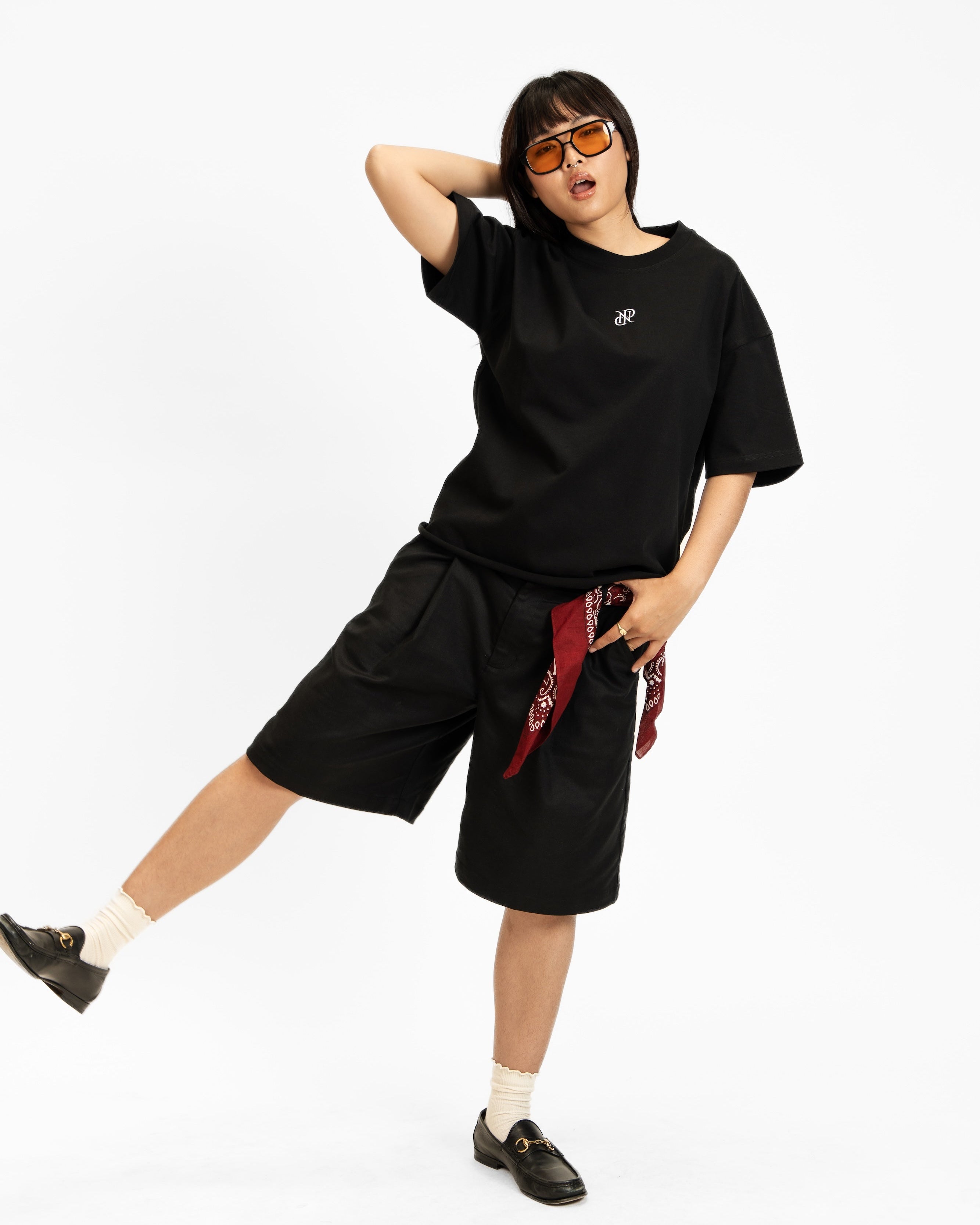 Emblem Cropped Tee