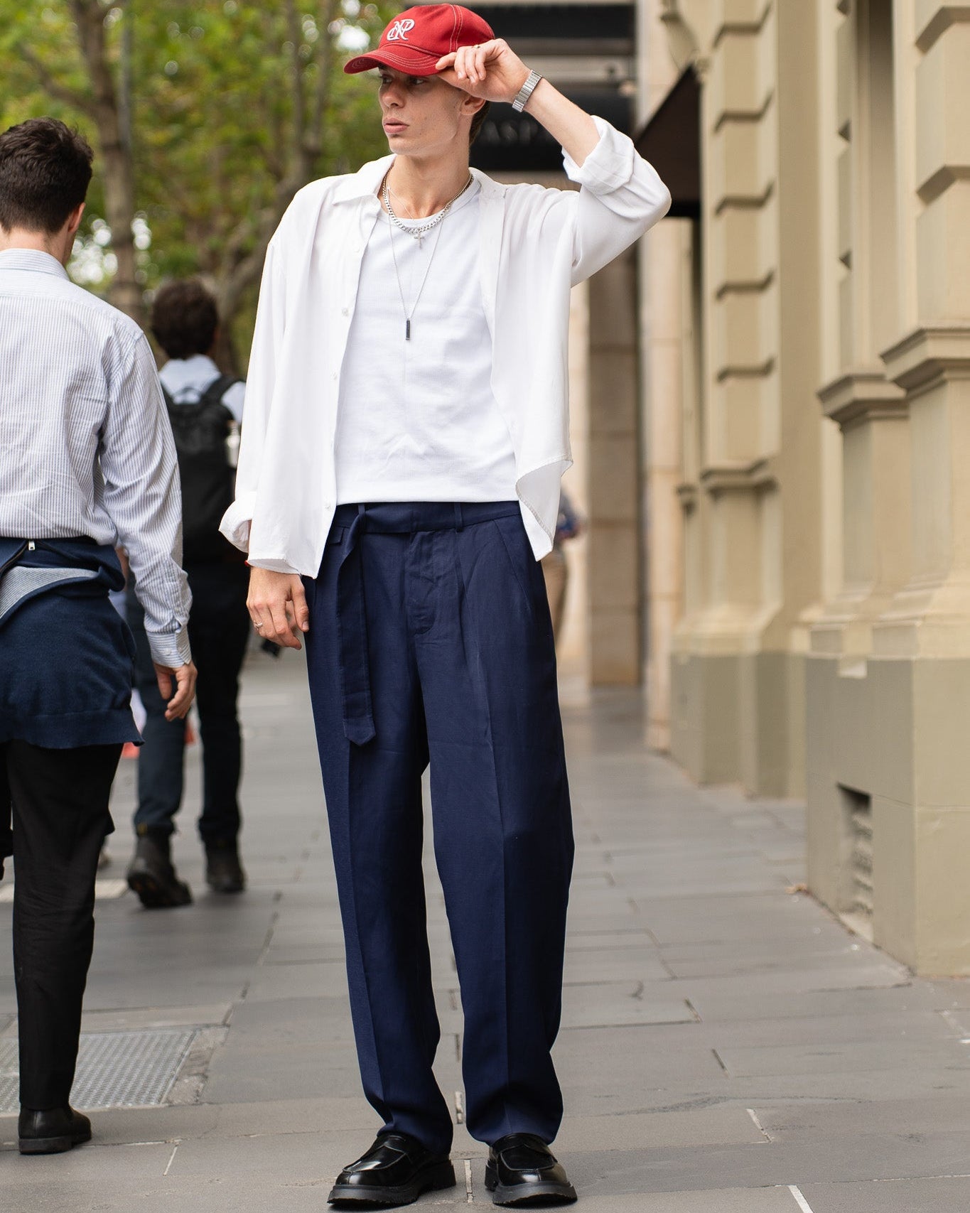 Belted Resort Linen Pants