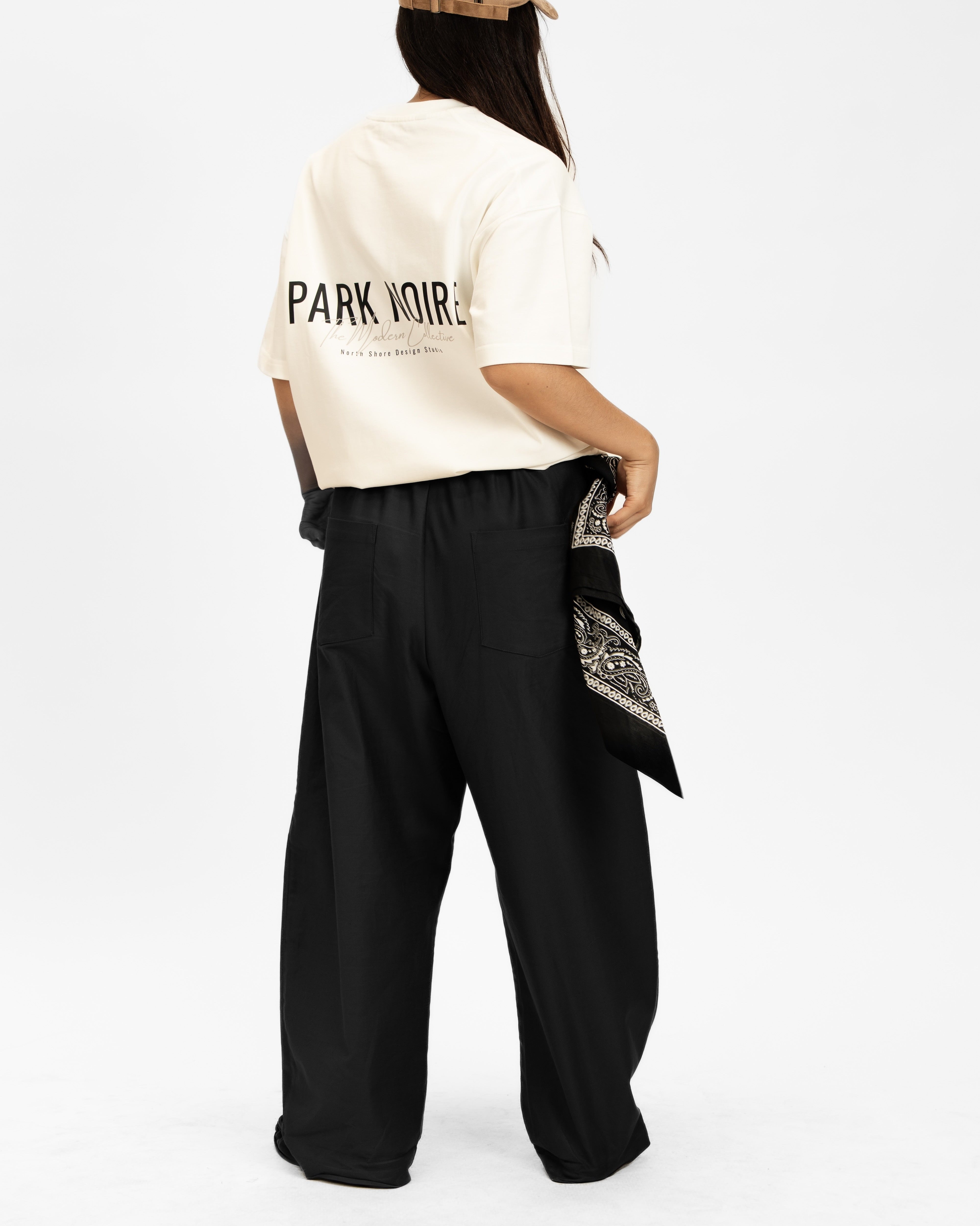 Barrel Pleated Pants