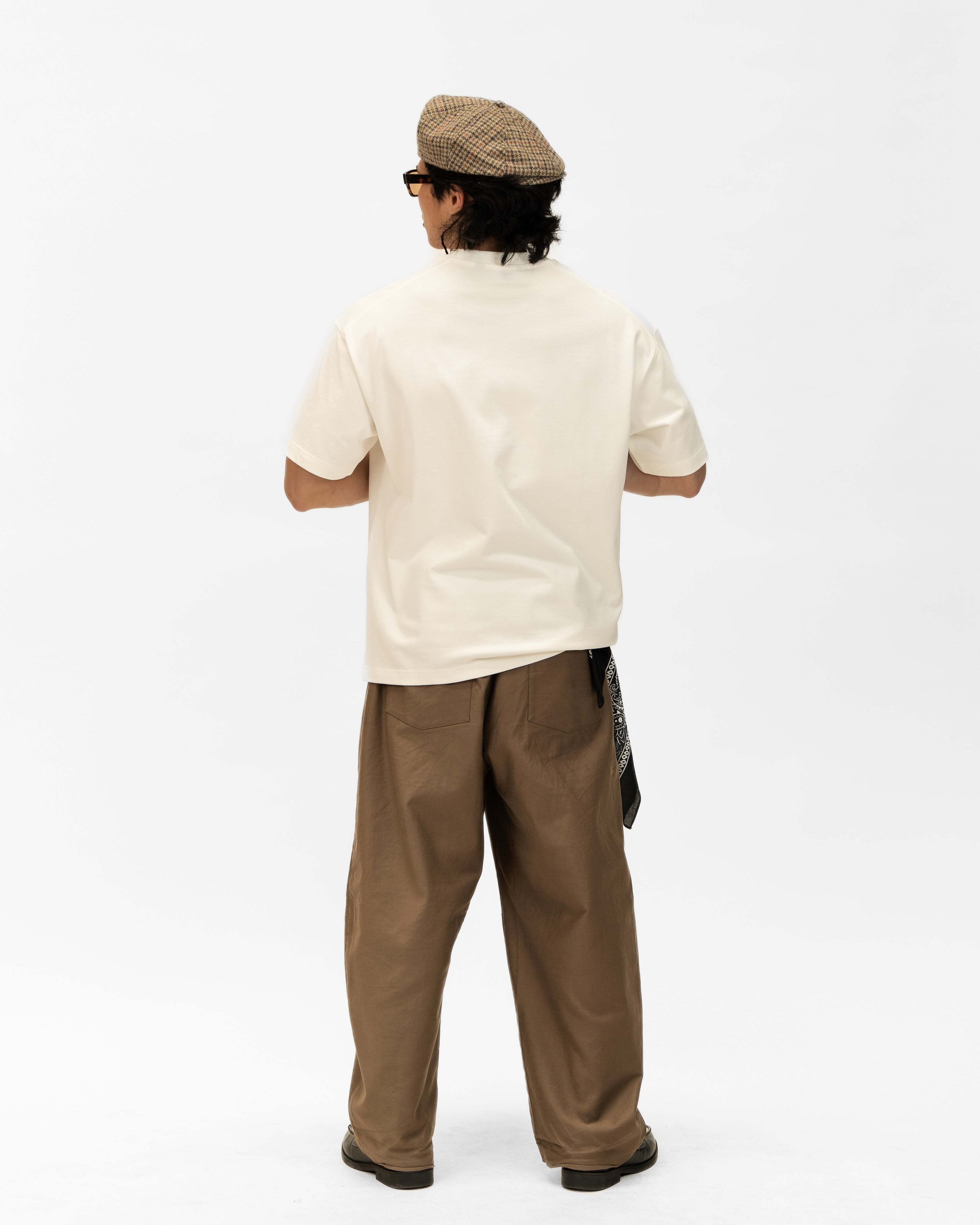 Barrel Pleated Pants