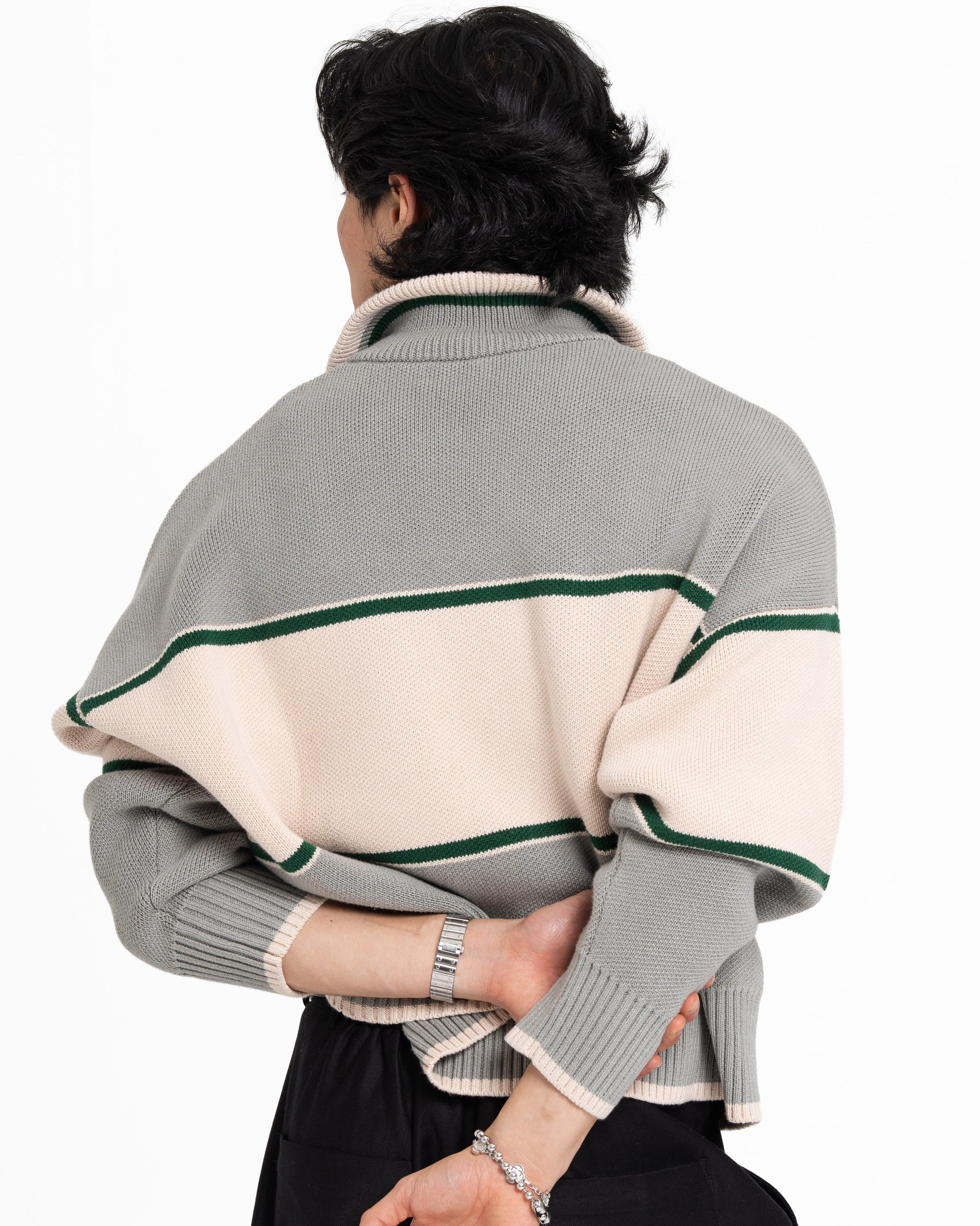 Oversized Knitted PN Quarterzip