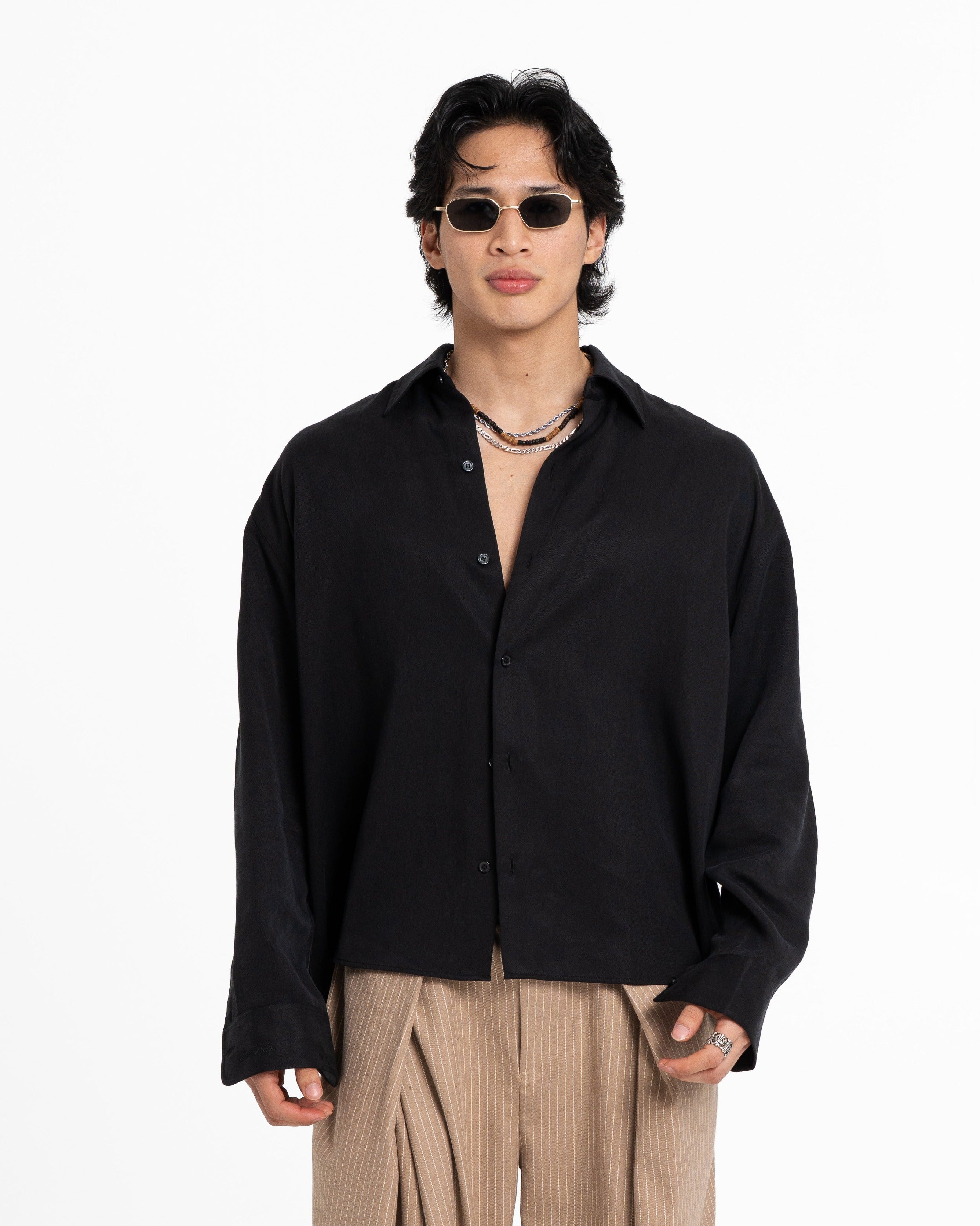 Relaxed Twill TENCEL™ Shirt