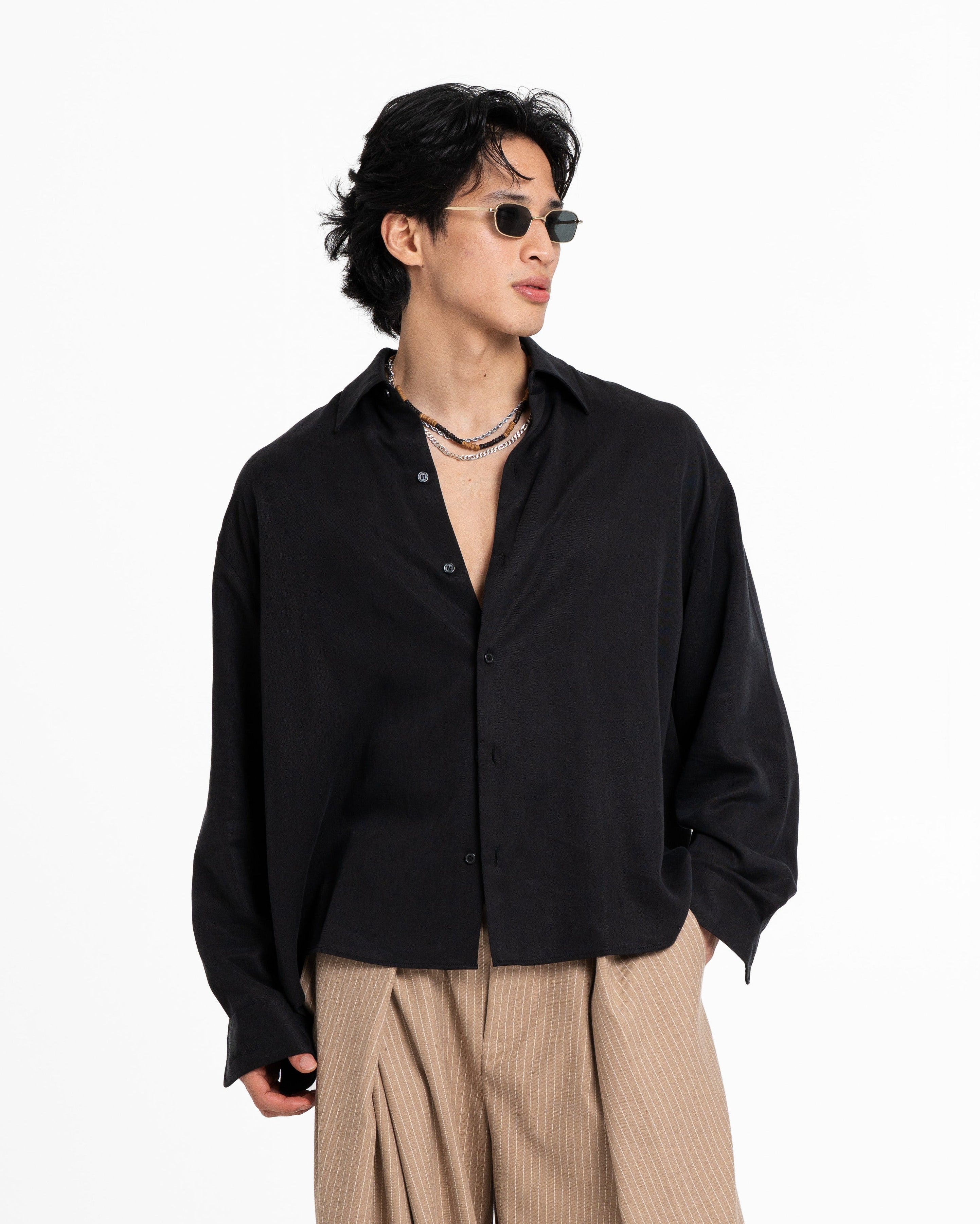 Relaxed Twill TENCEL™ Shirt