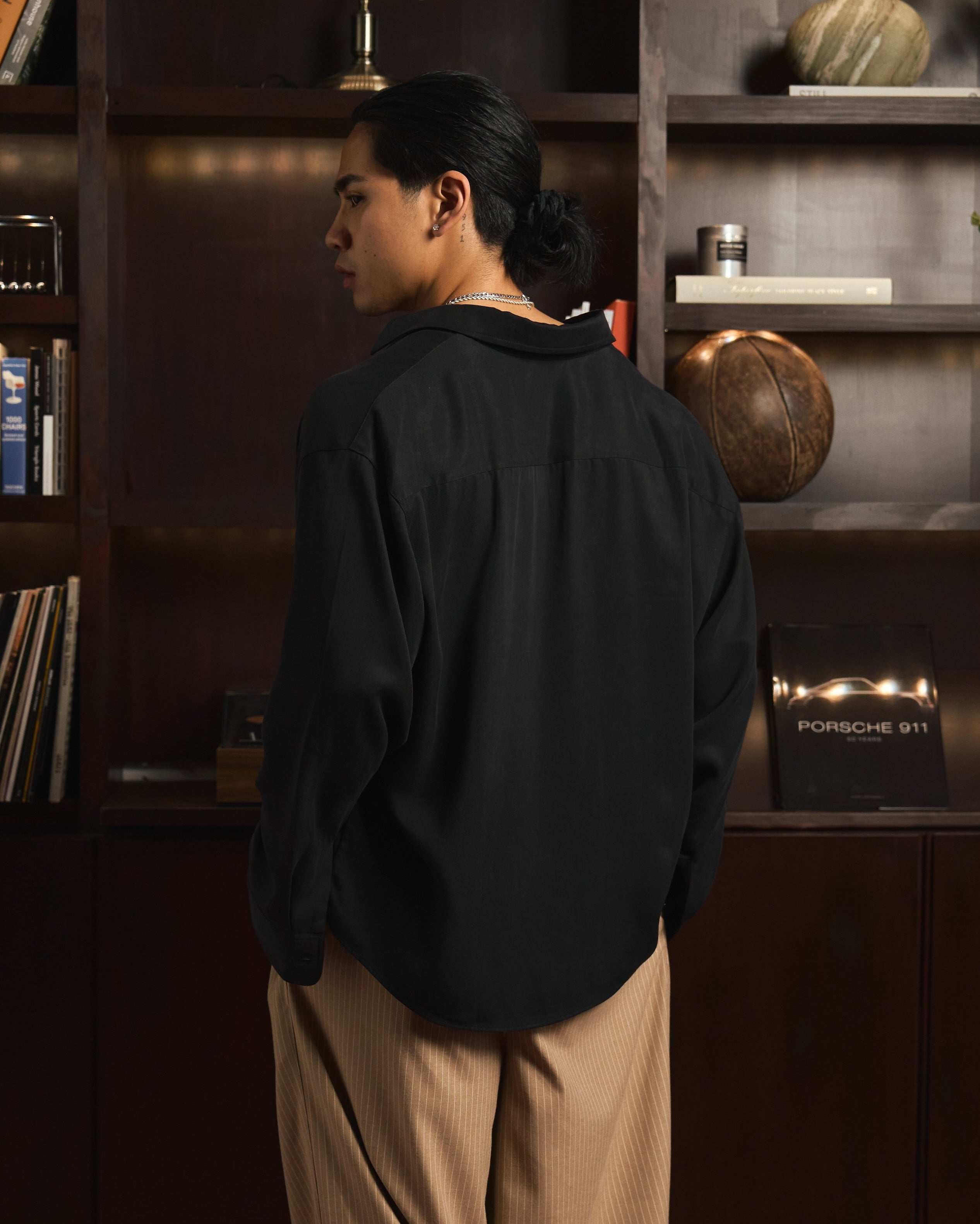 Relaxed Twill TENCEL™ Shirt