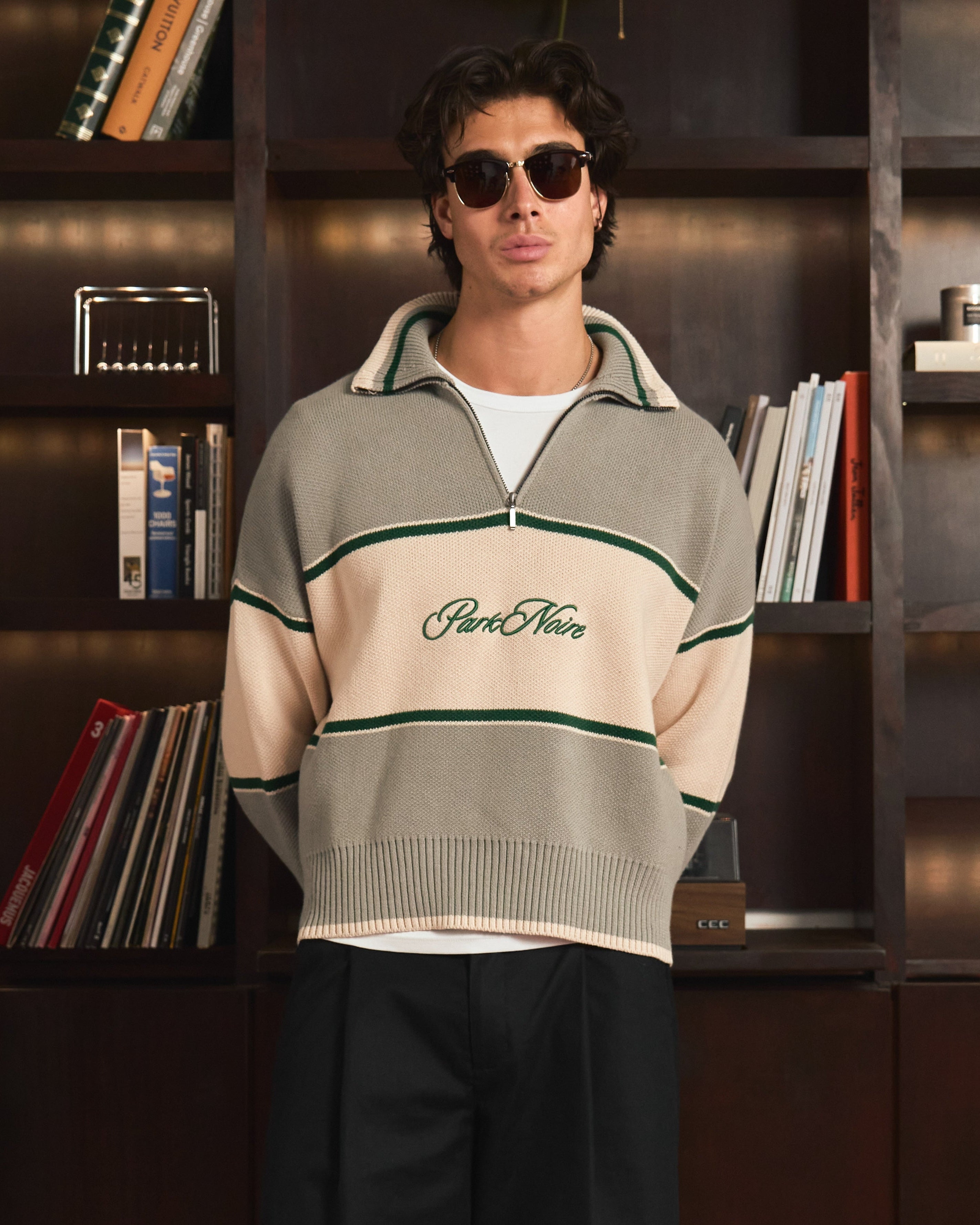 Oversized Knitted PN Quarterzip