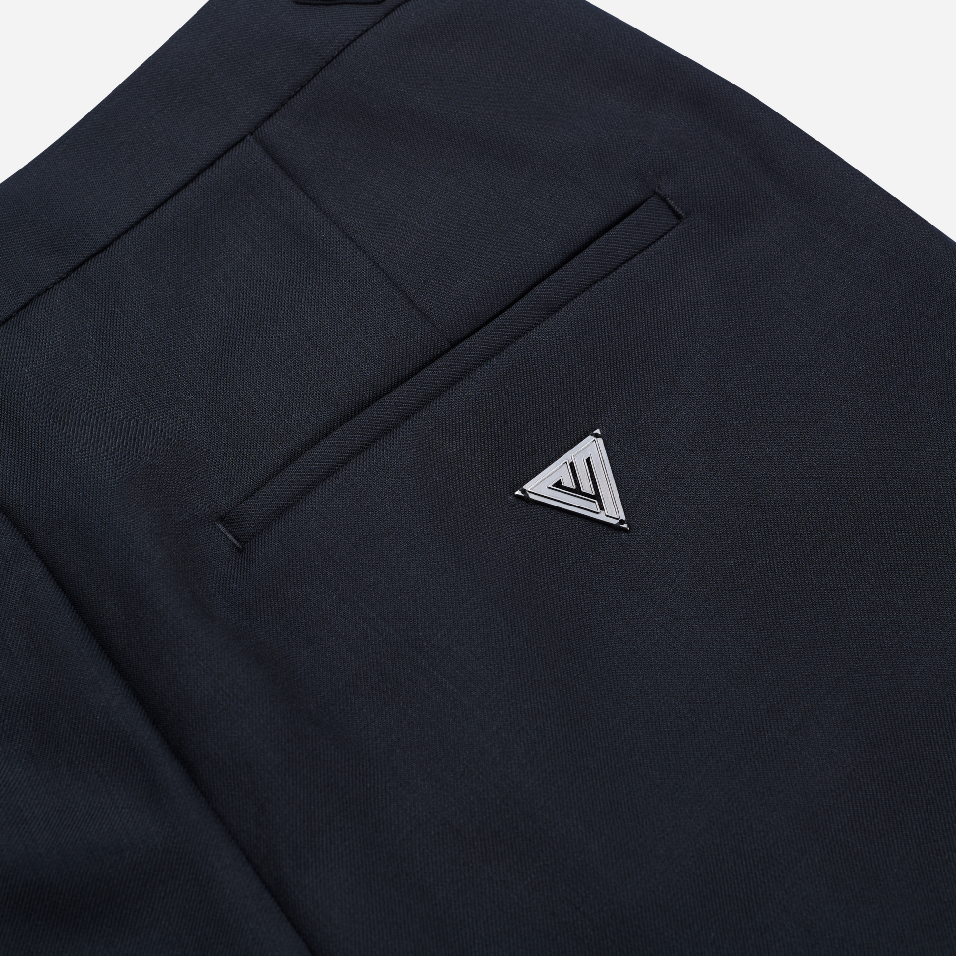 Double Pleated Serge Pants