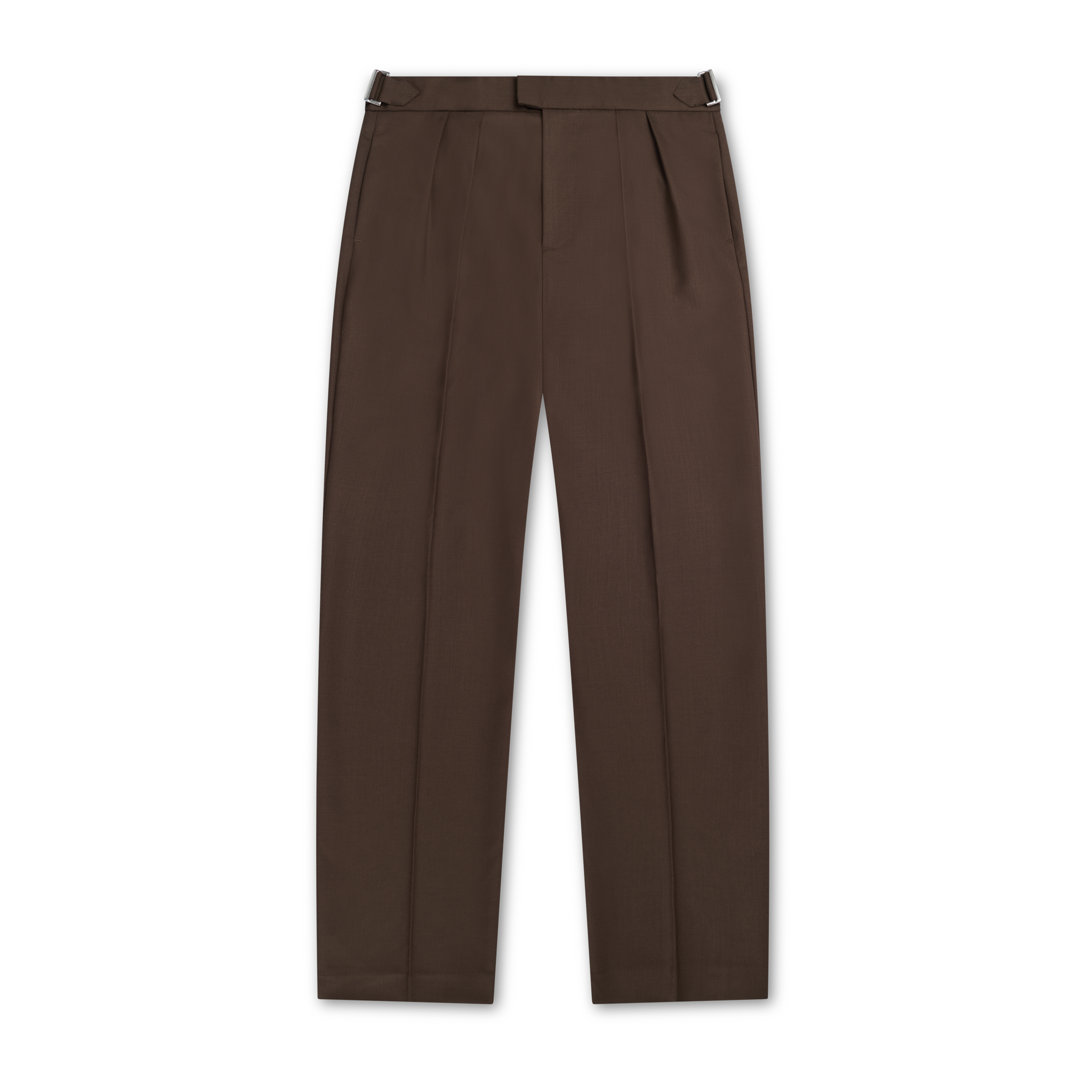 Double Pleated Serge Pants