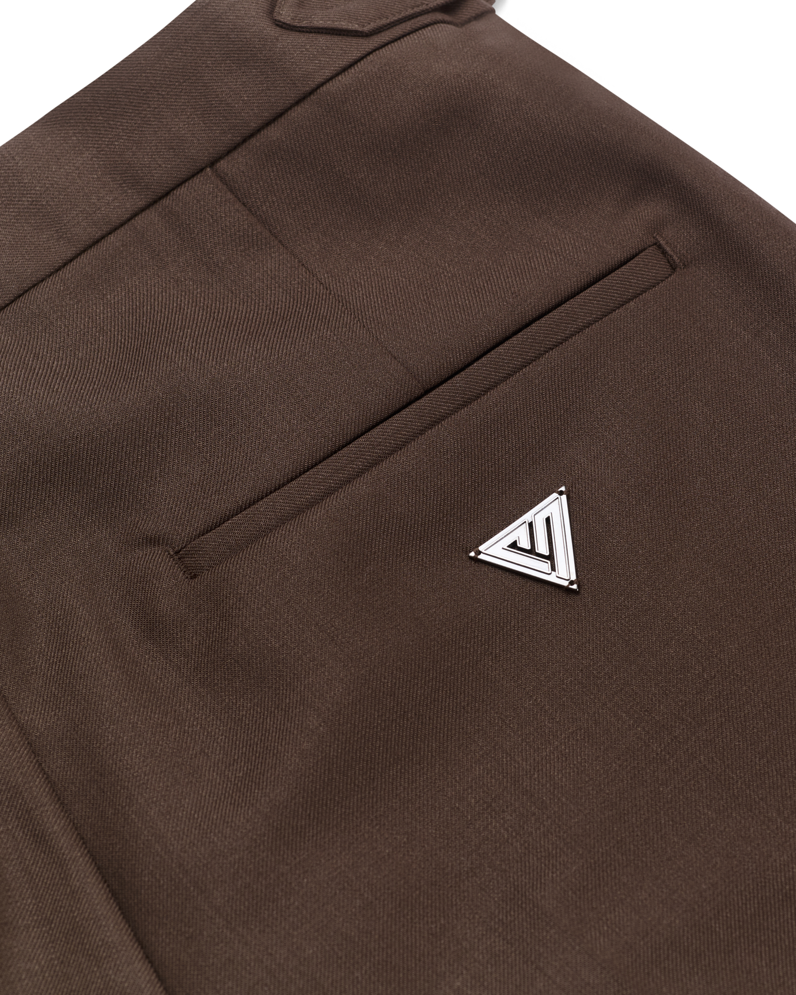 Double Pleated Serge Pants