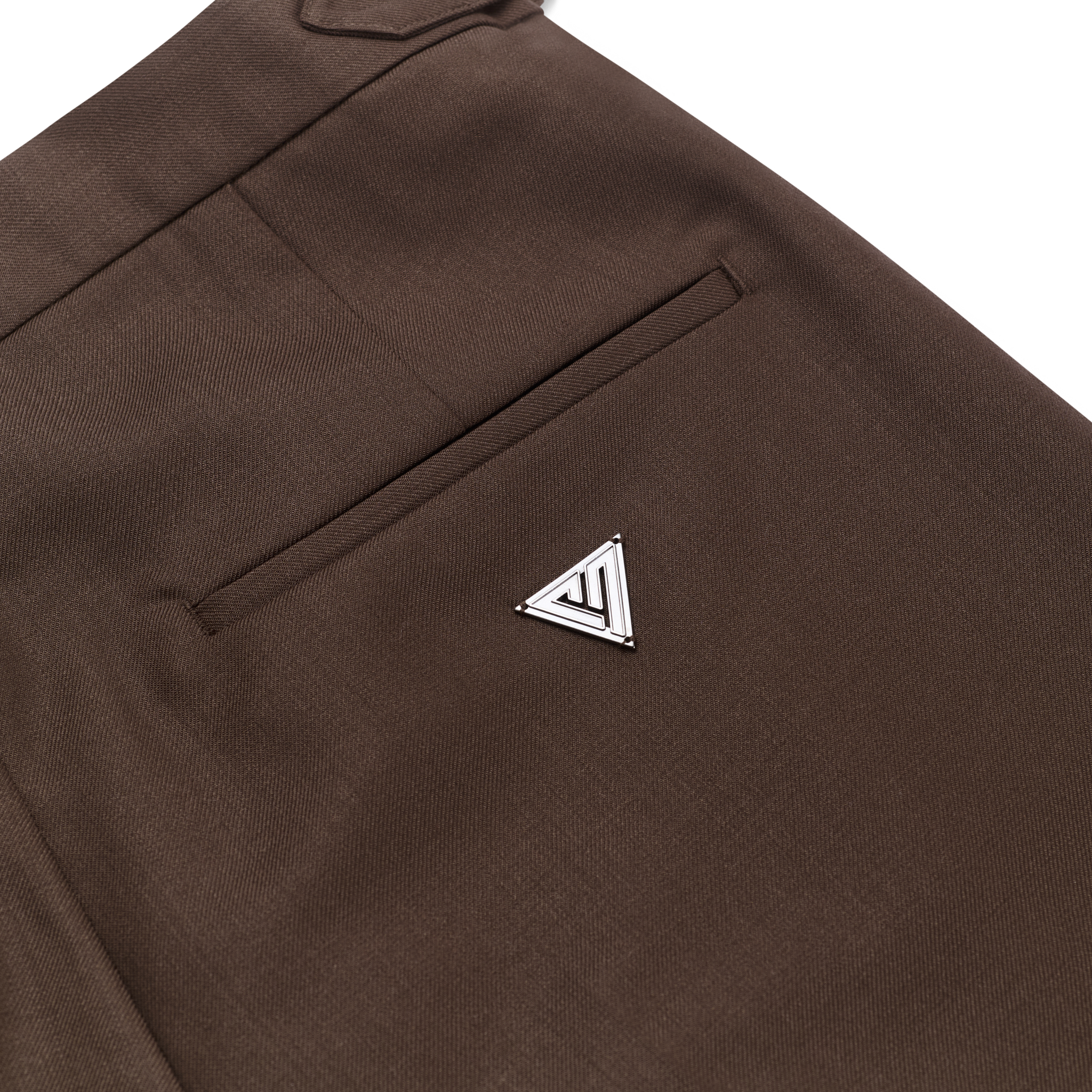 Double Pleated Serge Pants