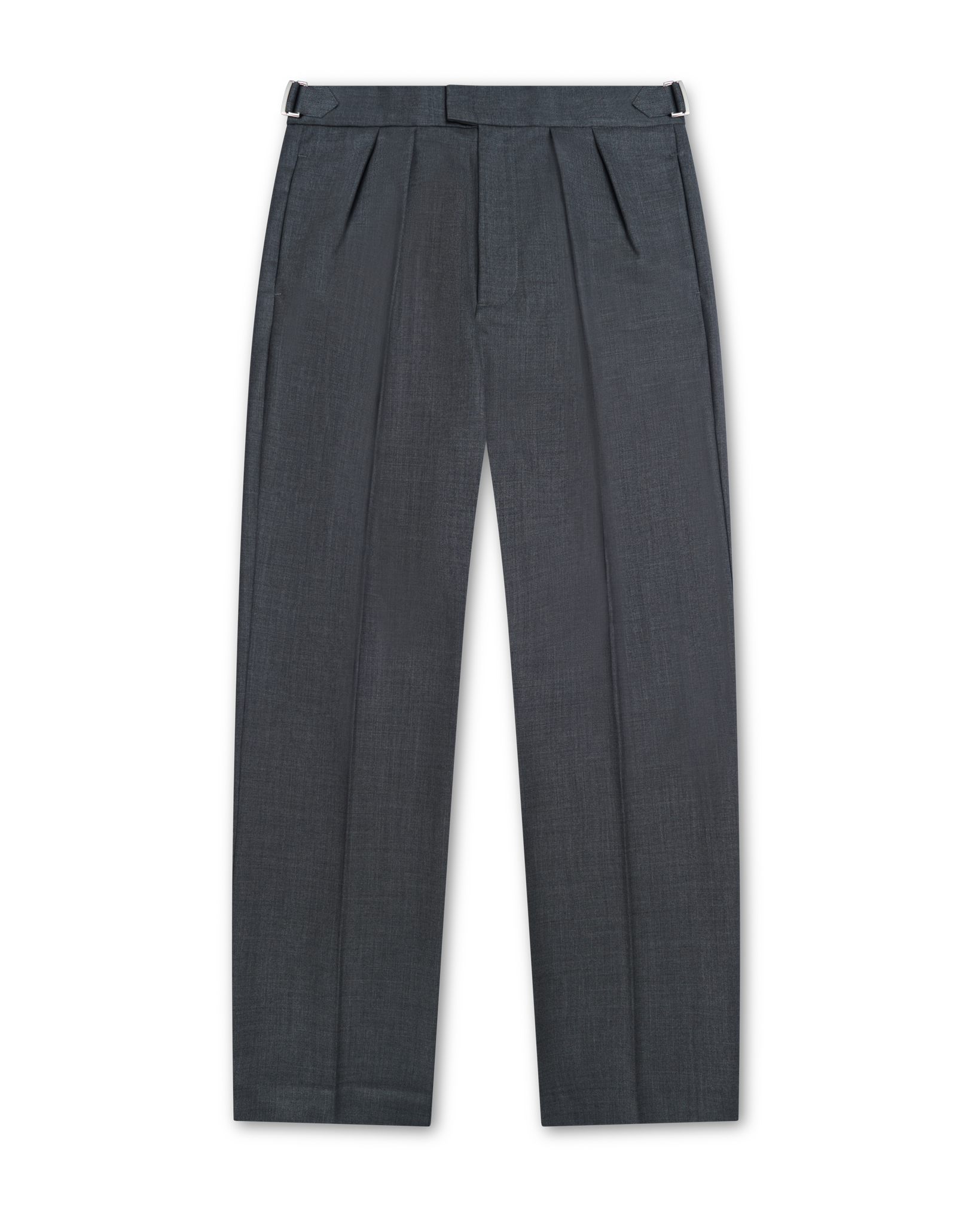 Double Pleated Serge Pants
