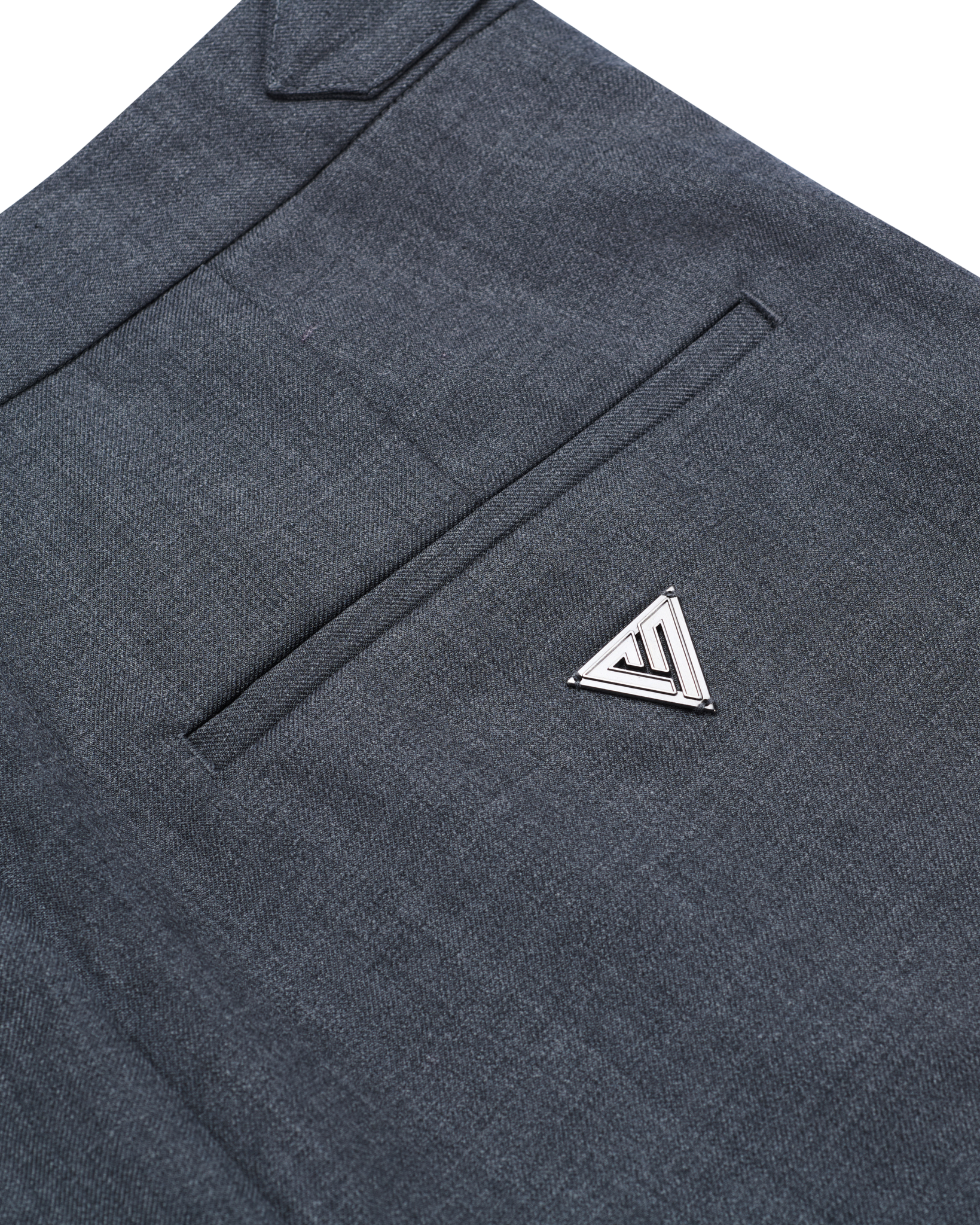 Double Pleated Serge Pants