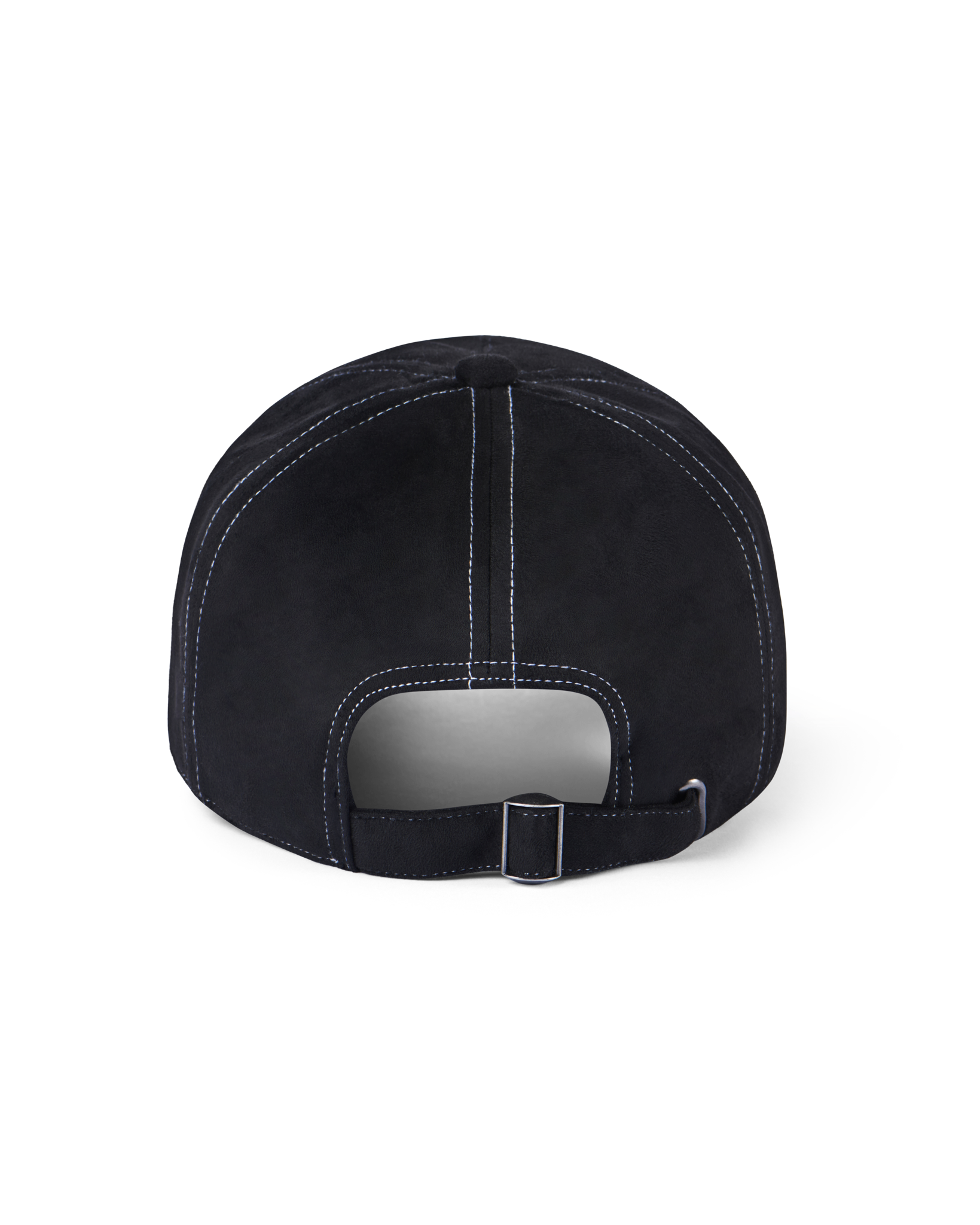 Micro Logo Faux Suede Hat