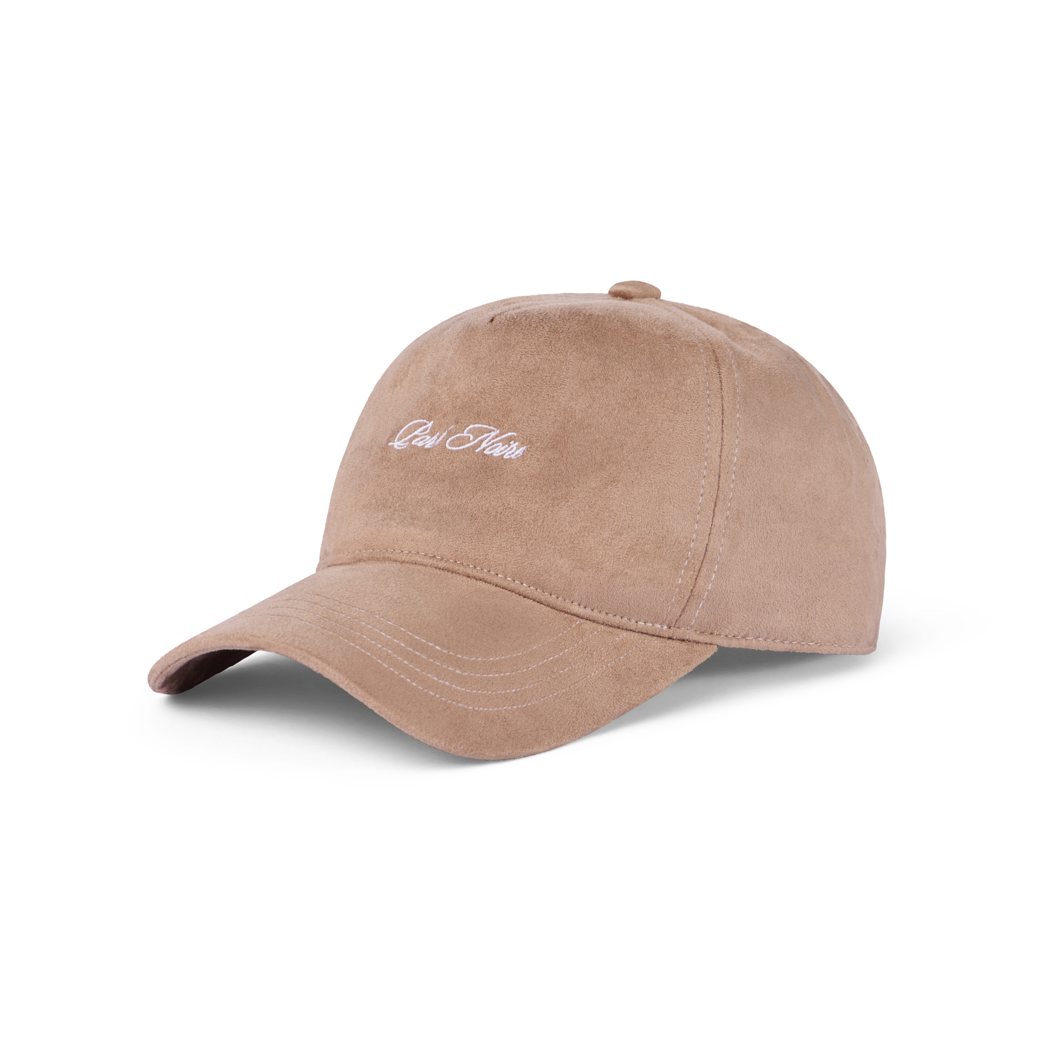 Micro Logo Faux Suede Hat