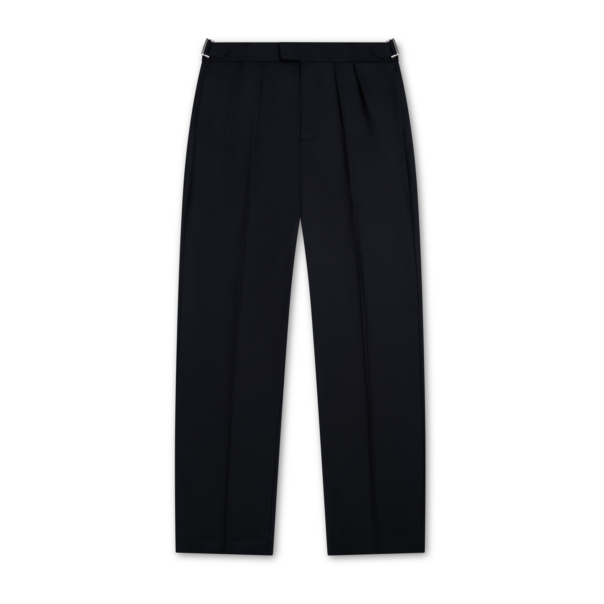 Double Pleated Serge Pants