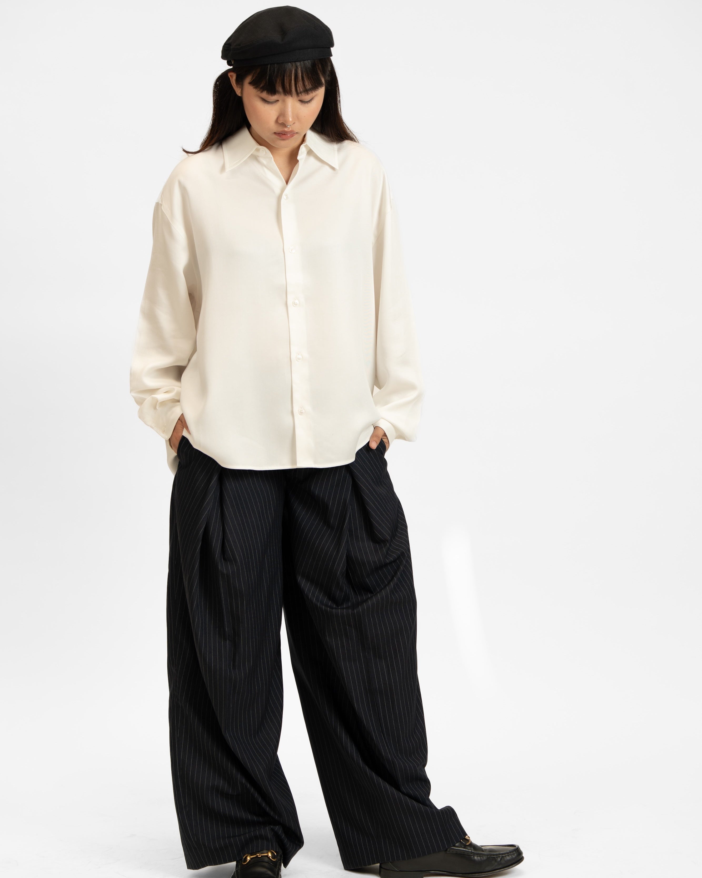 Relaxed Twill TENCEL™ Shirt