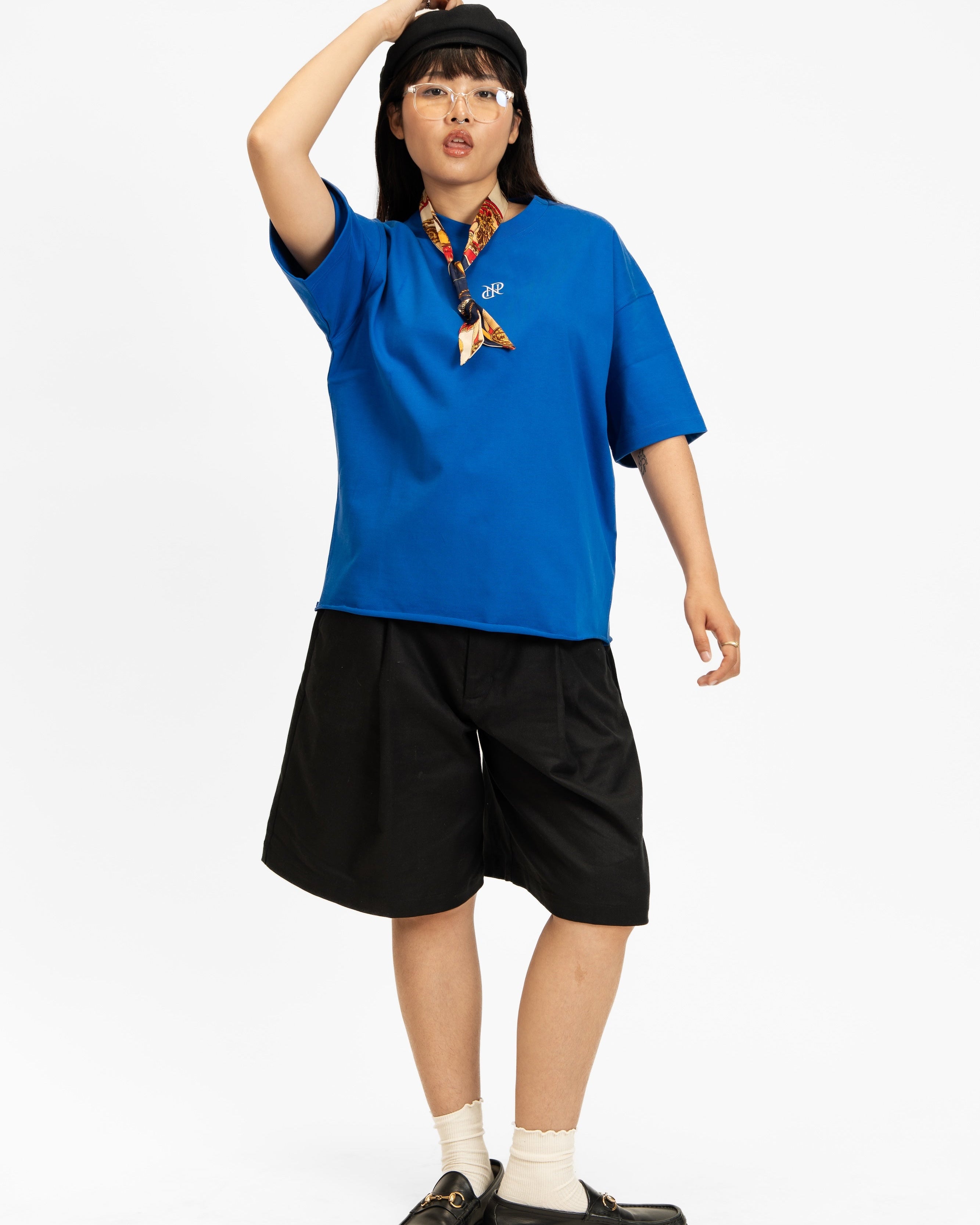 Emblem Cropped Tee