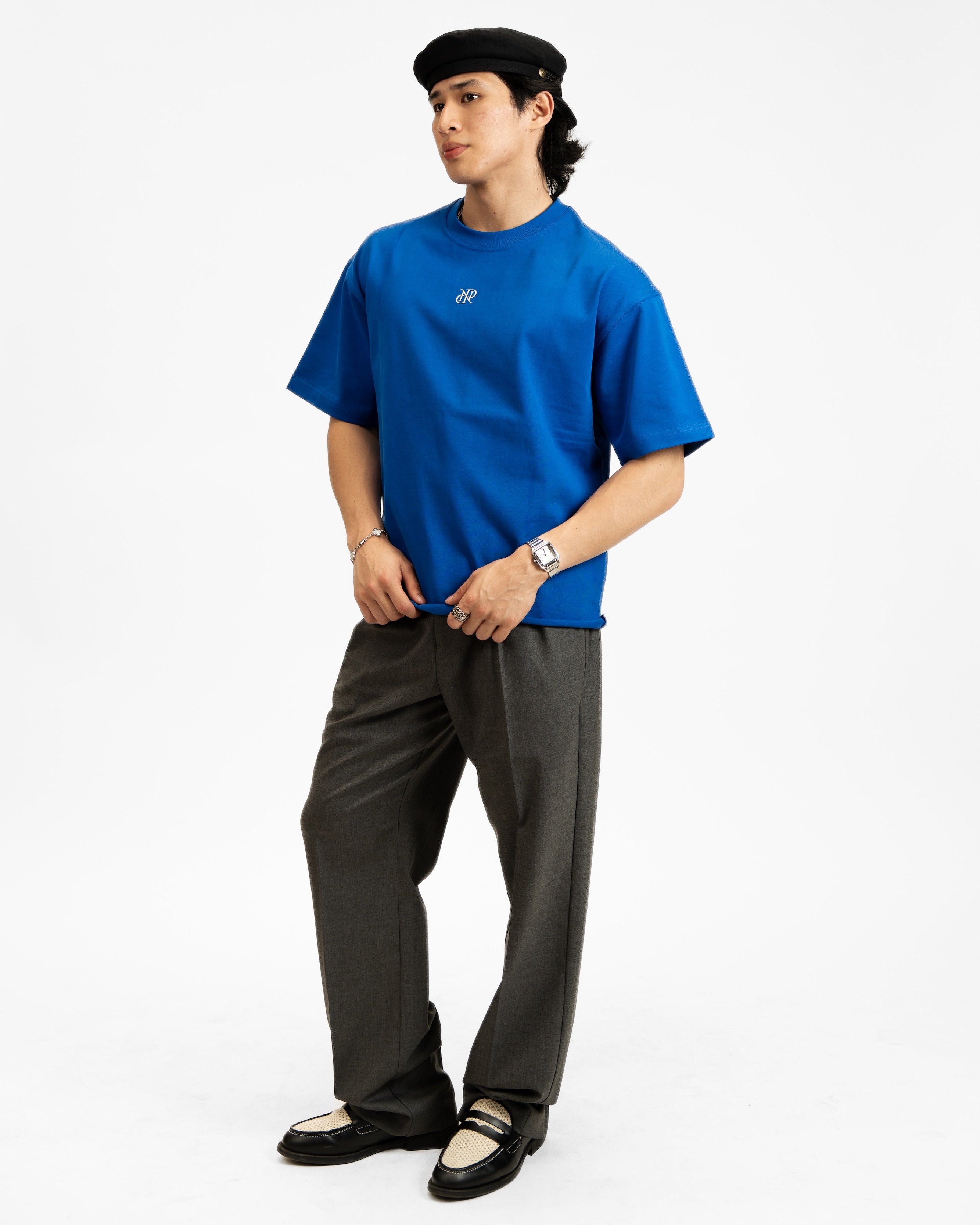 Emblem Cropped Tee