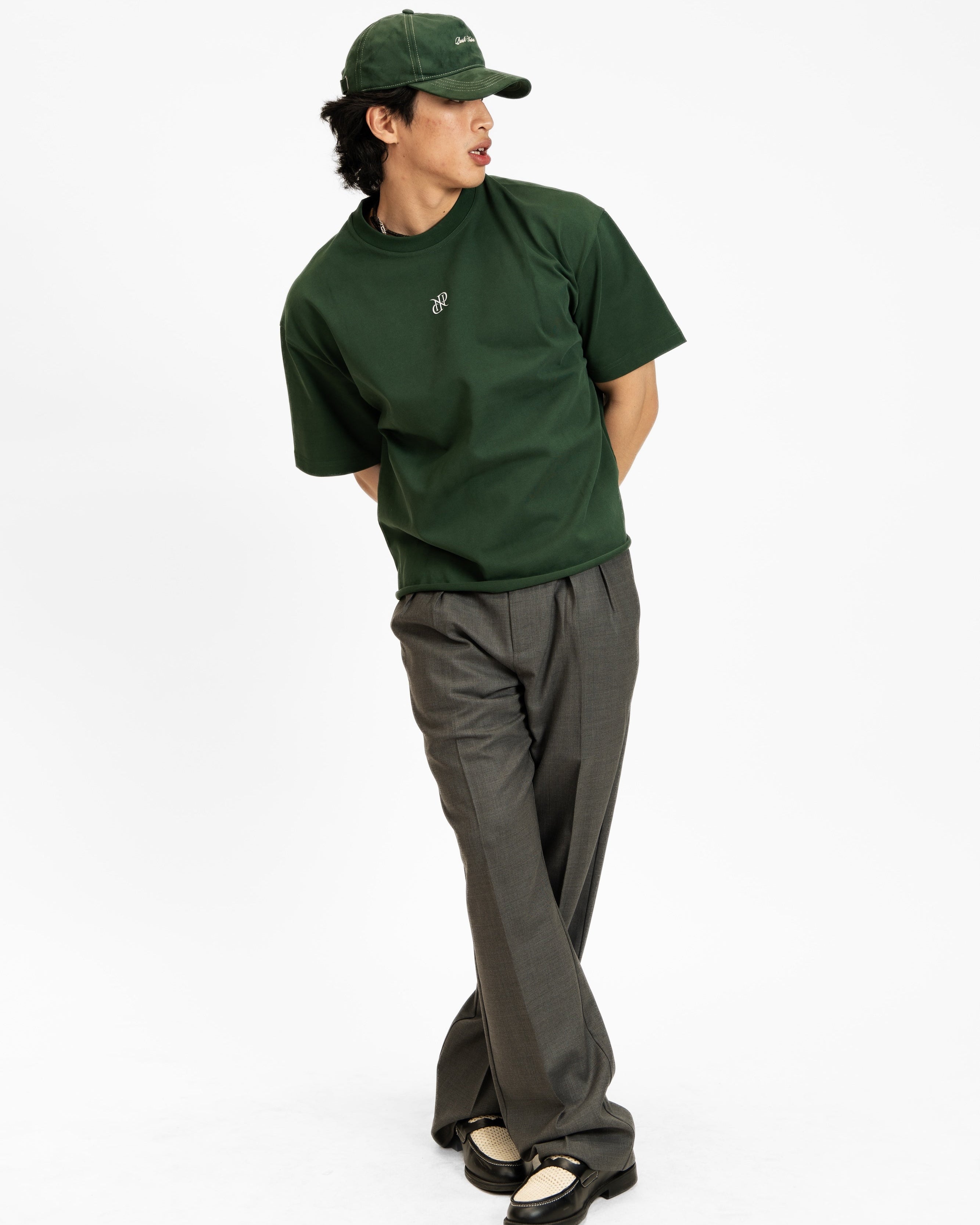 Emblem Cropped Tee