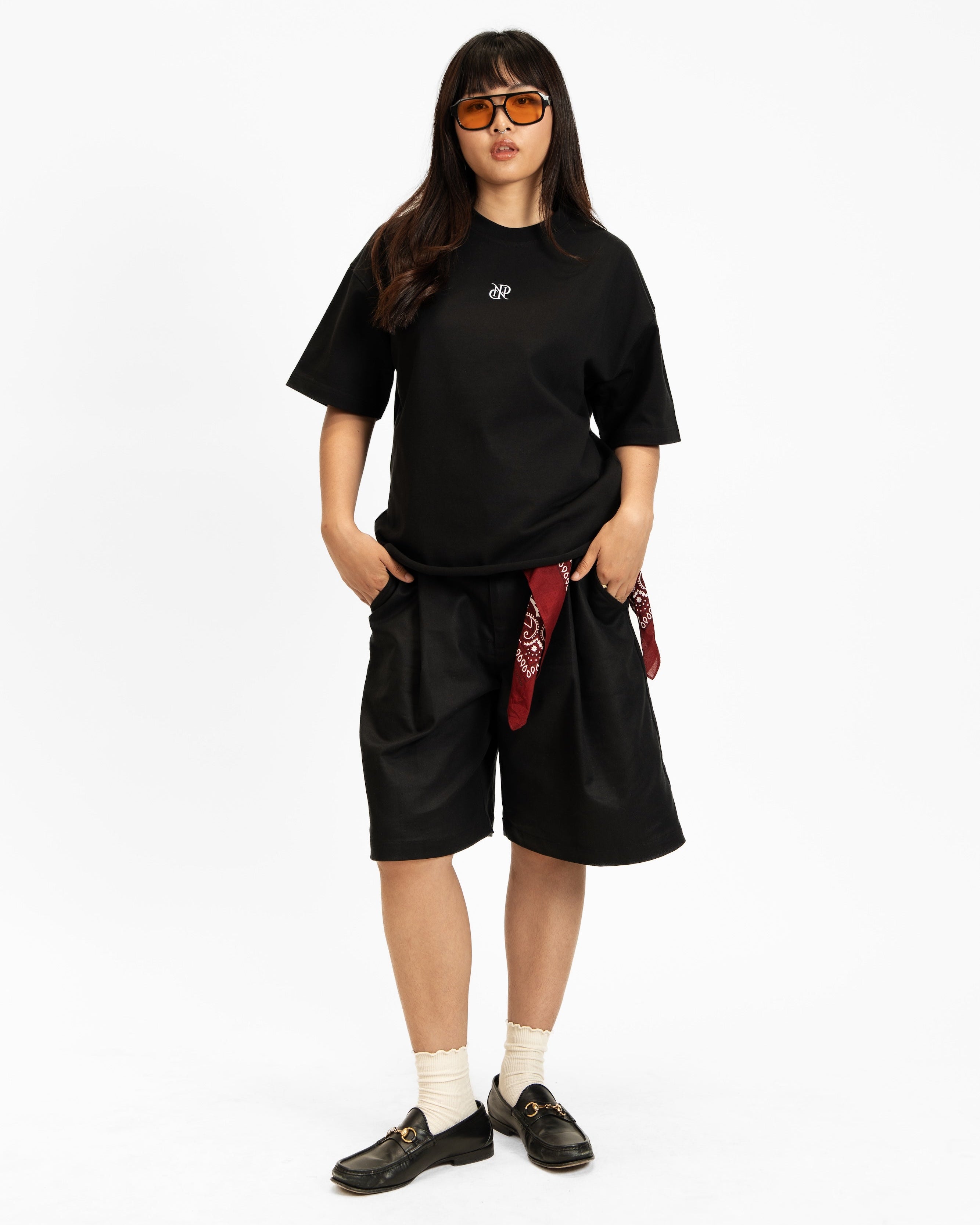 Emblem Cropped Tee