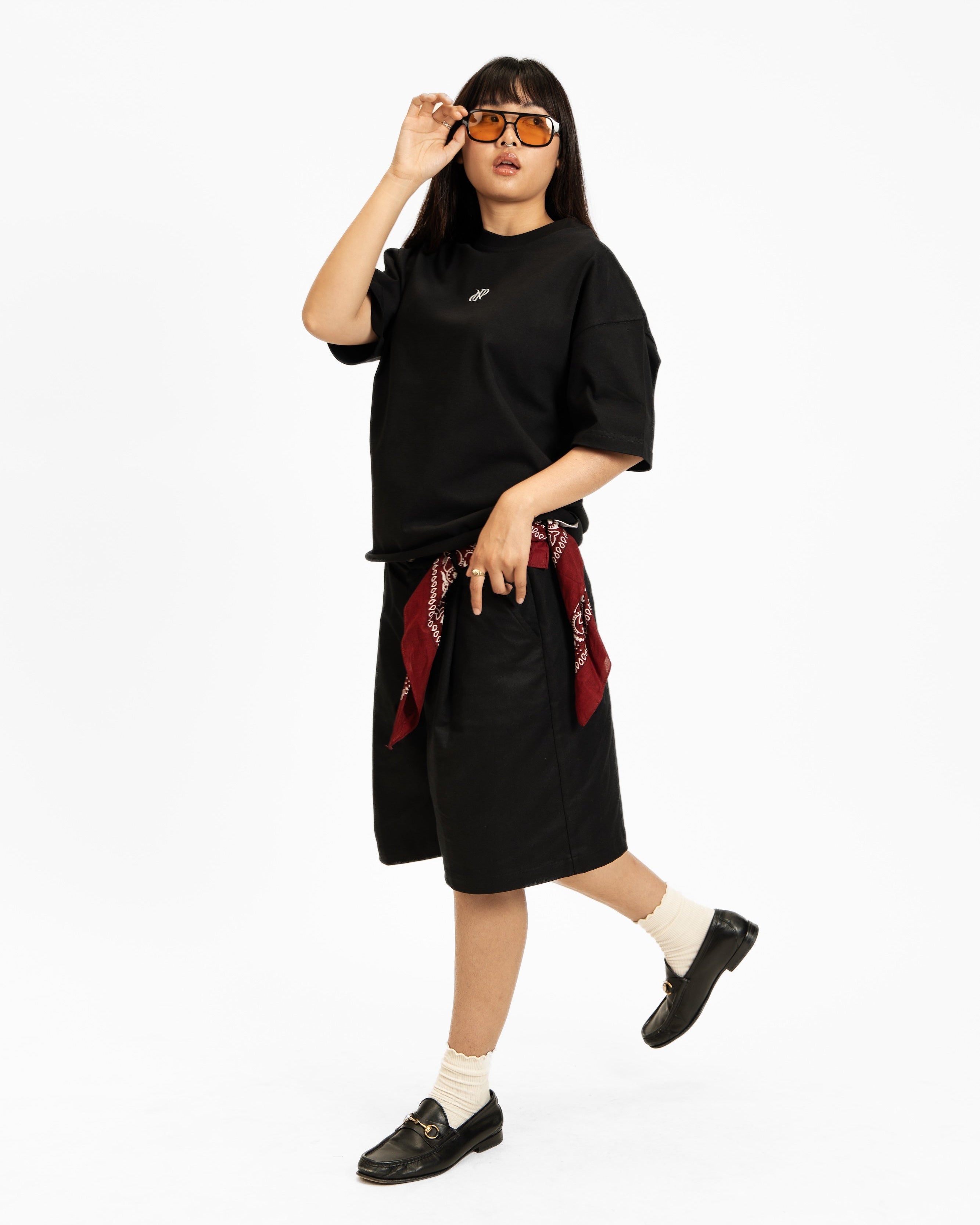 Emblem Cropped Tee