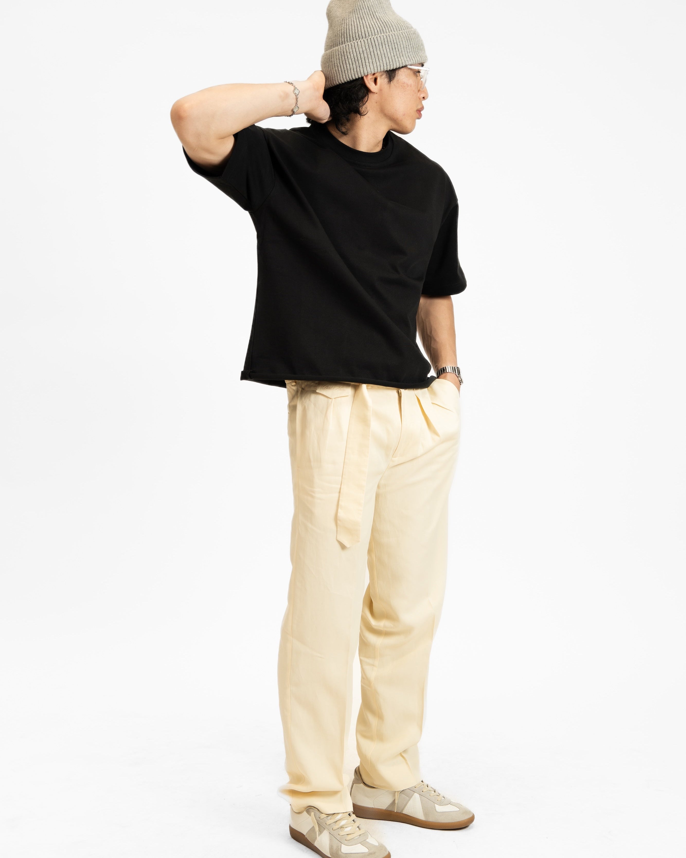 Emblem Cropped Tee