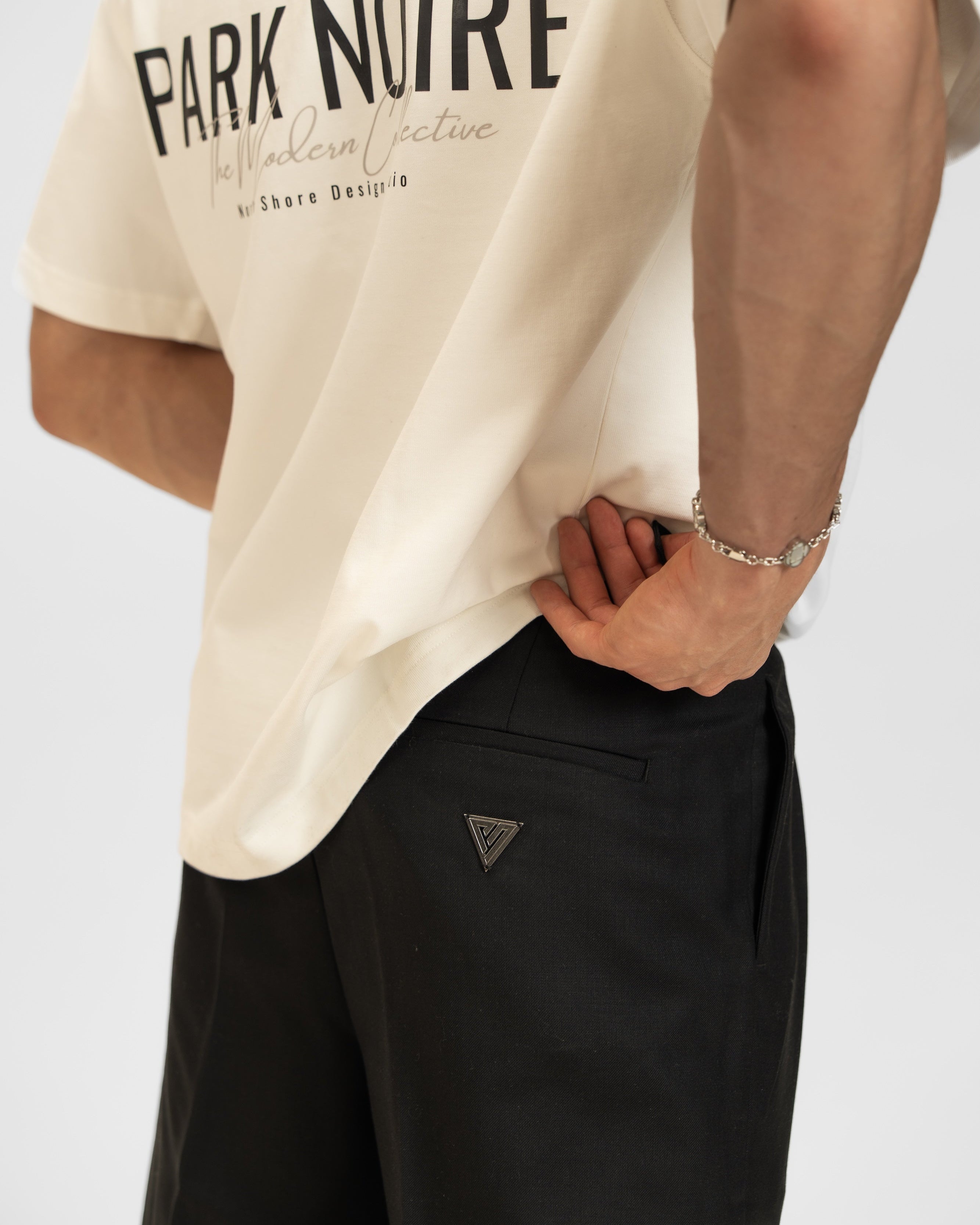 Double Pleated Serge Pants