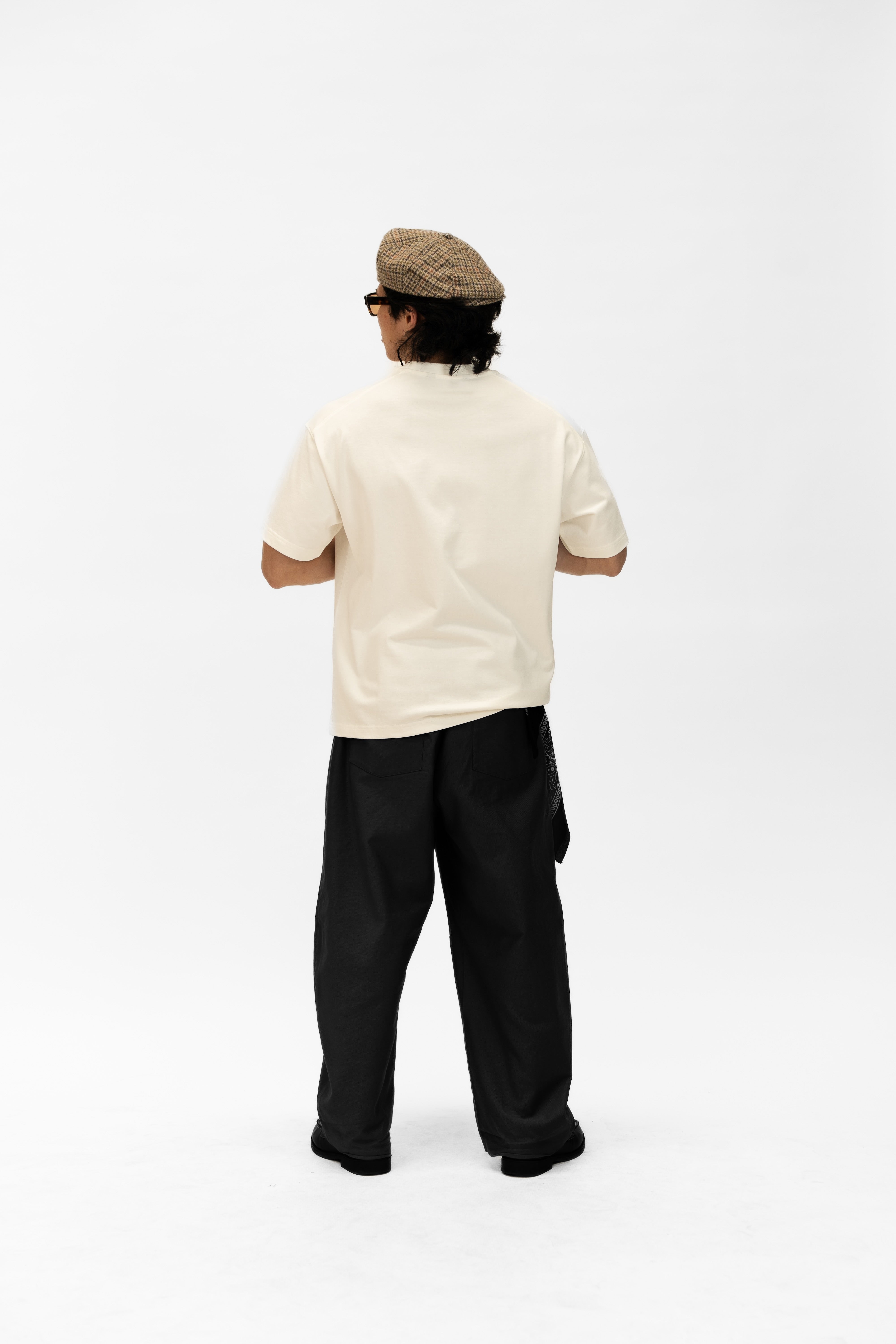 Barrel Pleated Pants