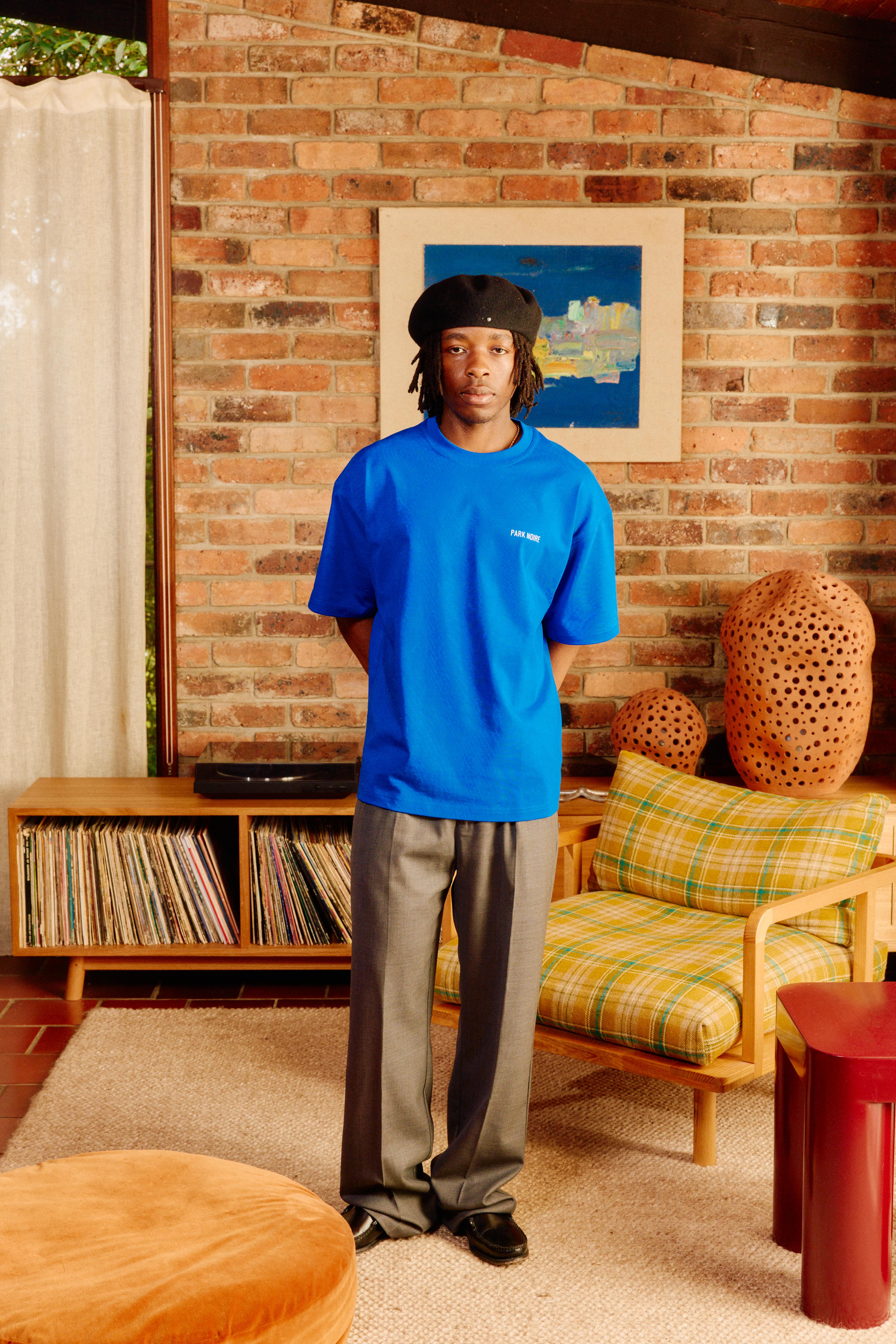 Double Pleated Serge Pants