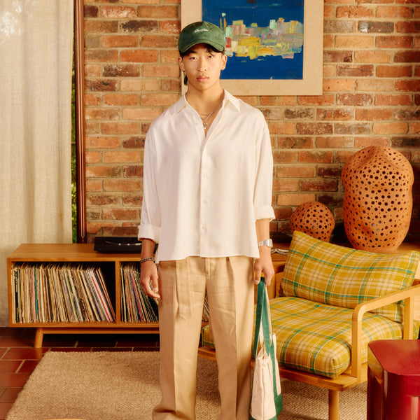 Relaxed Twill TENCEL™ Shirt