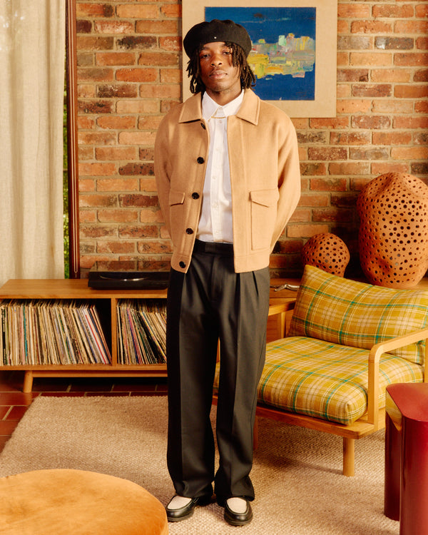 Double-Faced Wool Jacket