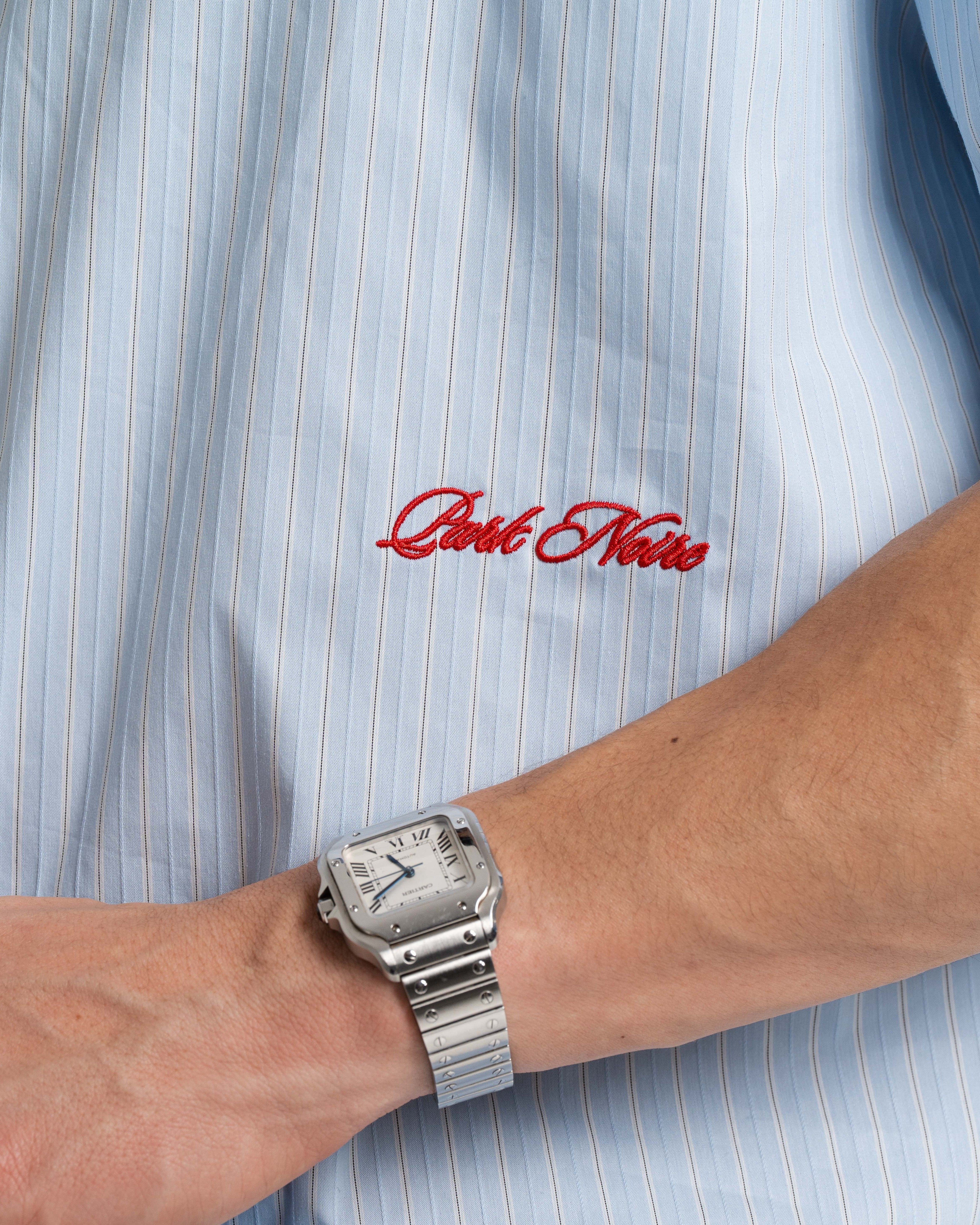 Pinstripe Boxy Shirt