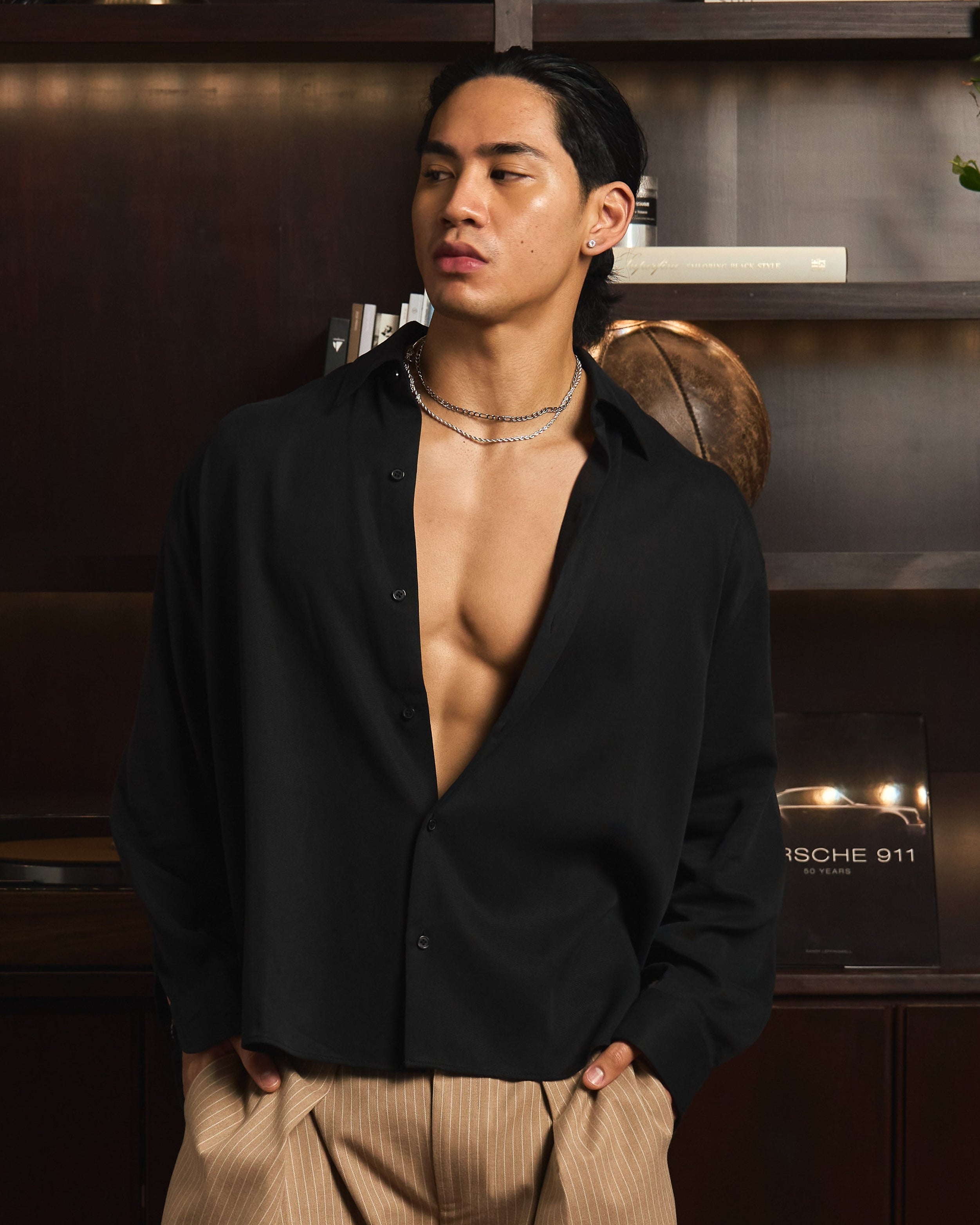 Relaxed Twill TENCEL™ Shirt