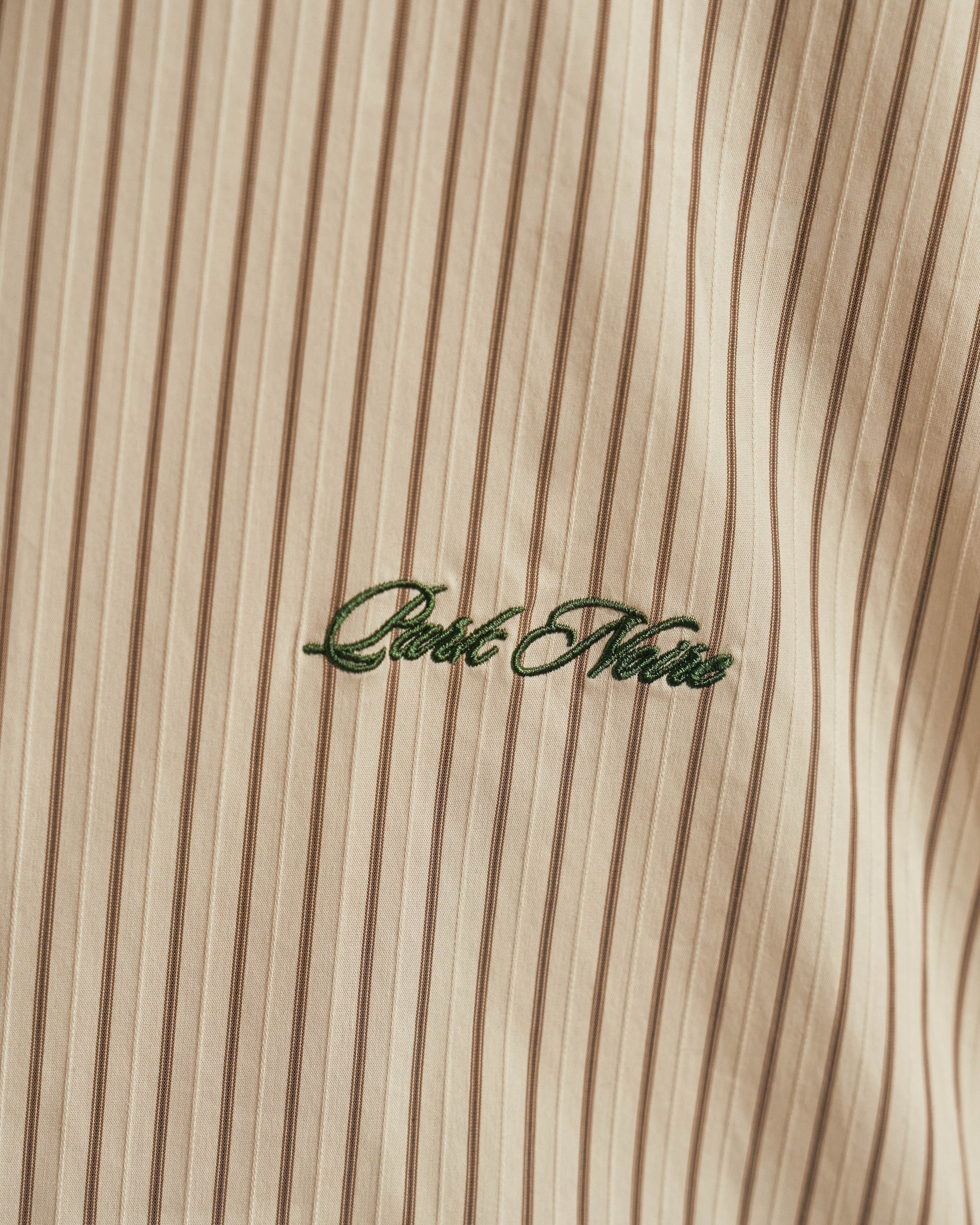 Pinstripe Boxy Shirt