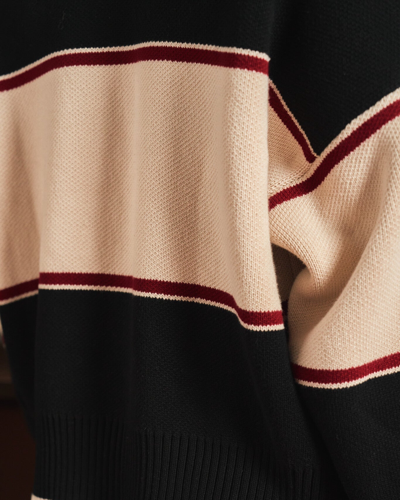 Oversized Knitted PN Quarterzip